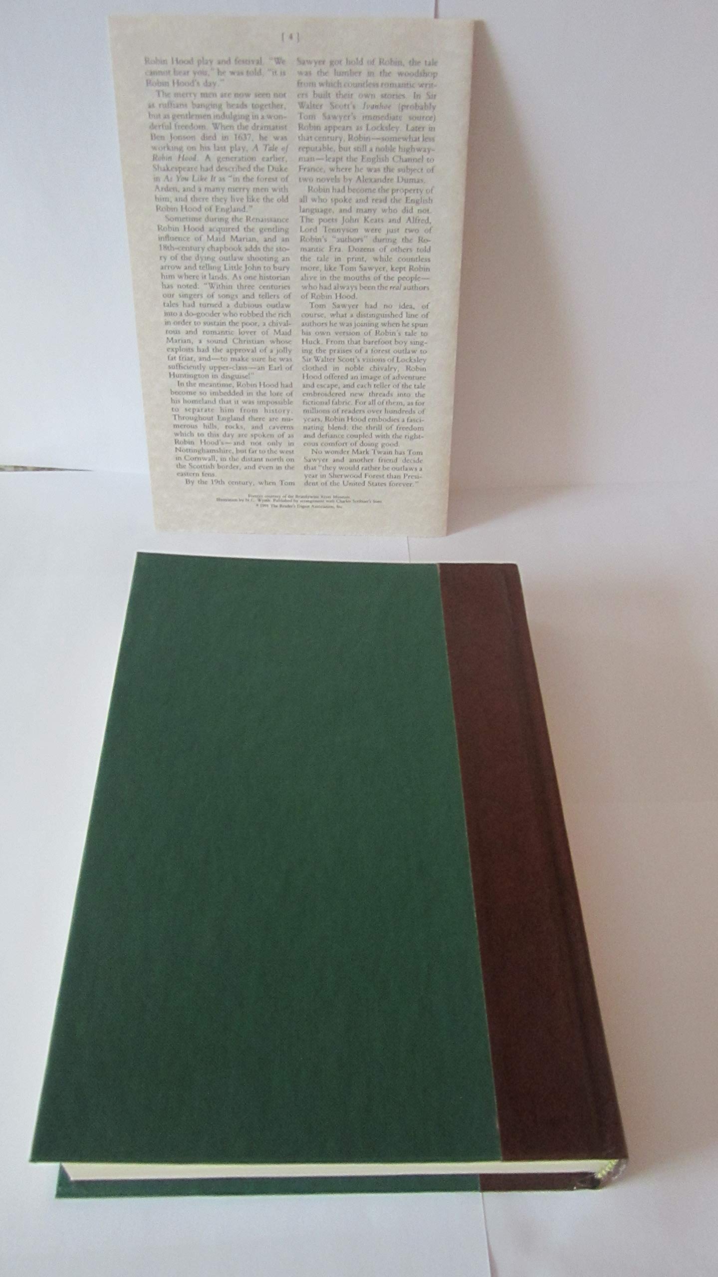 The Adventures of Robin Hood: An English Legend (The World's Best Reading) used book depot
