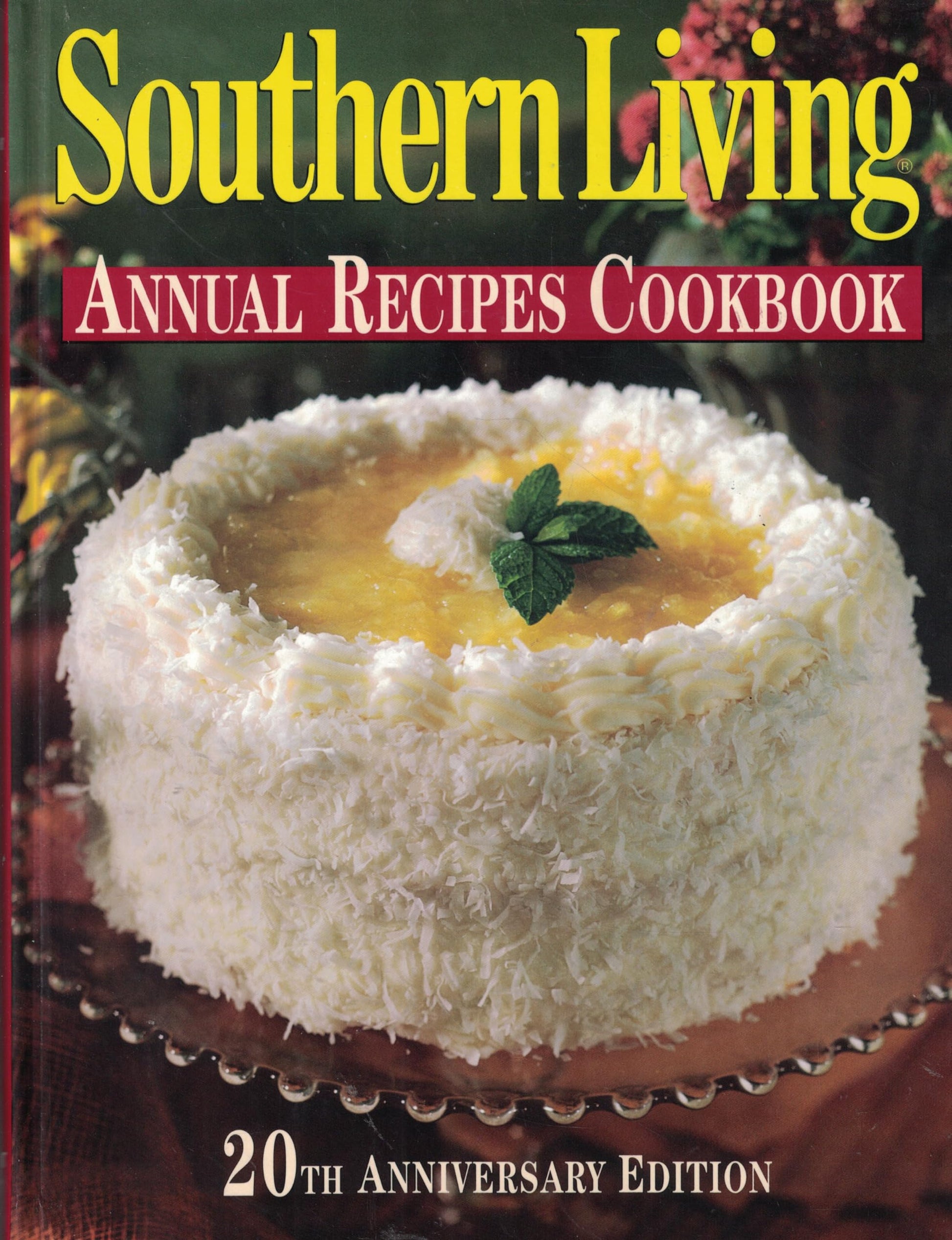 Southern Living Annual Recipes Cookbook 20th Anniversary Edition used book depot