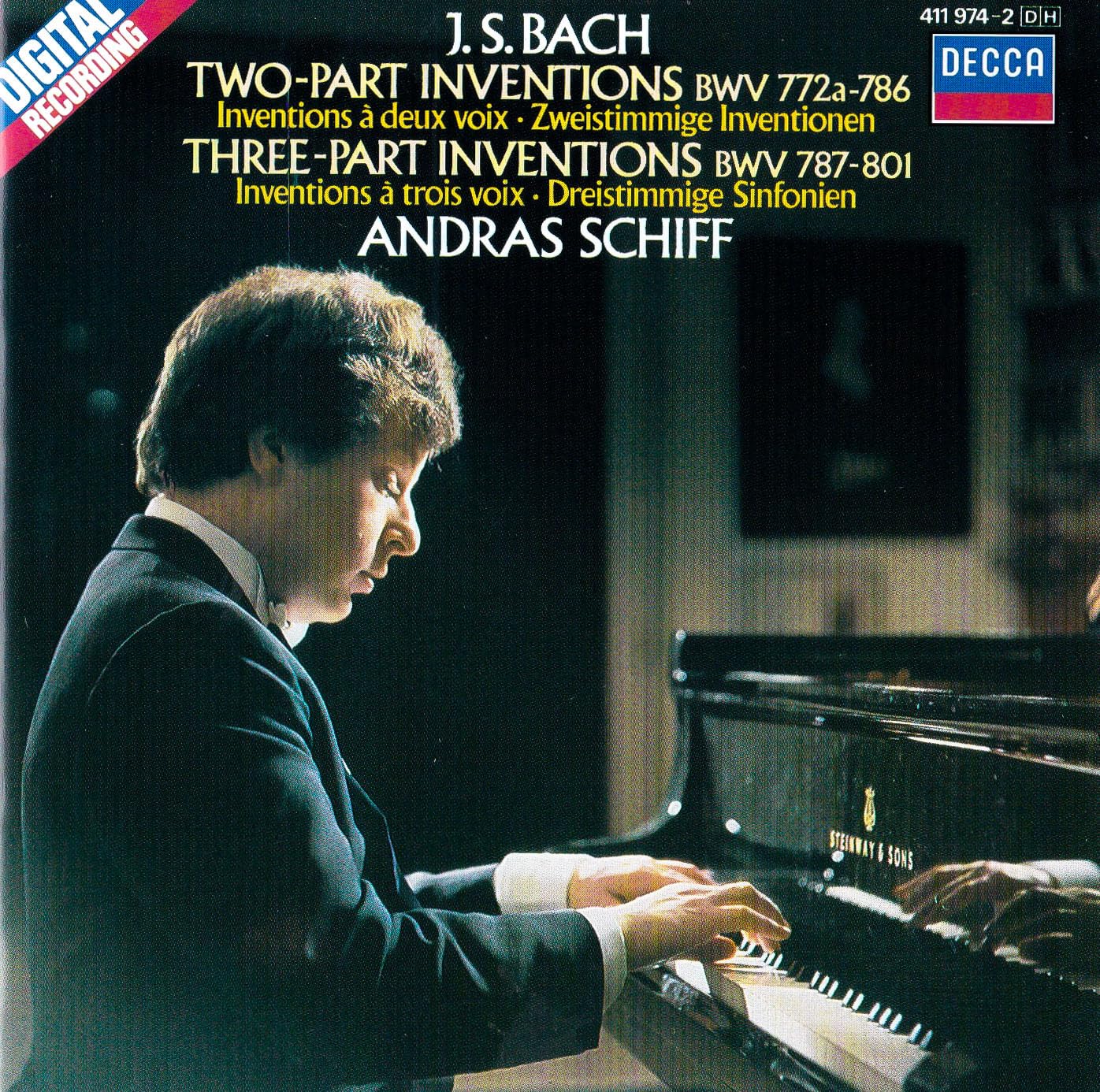 J. S. Bach: Two Part Inventions & Three Part Inventions used book depot