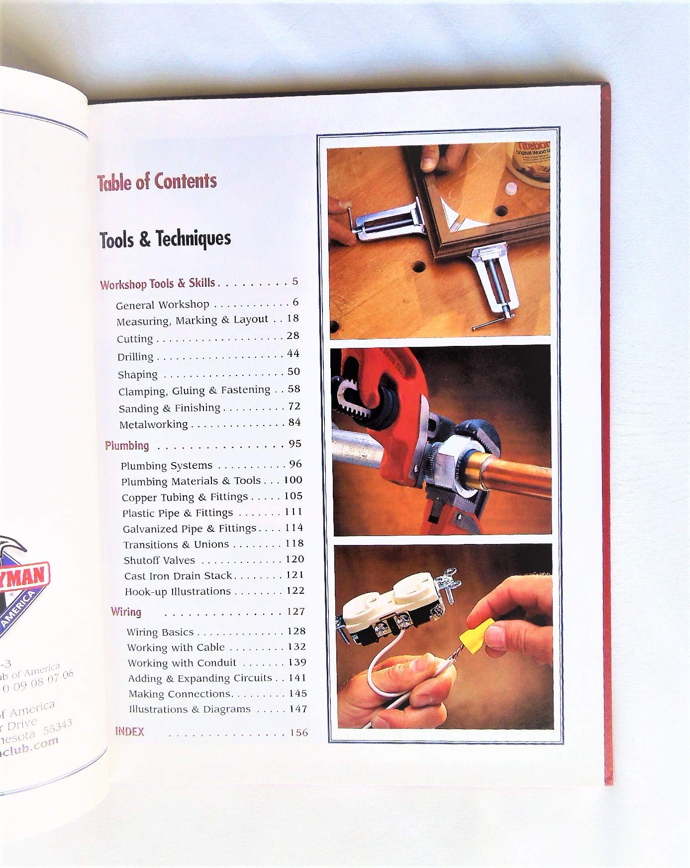 Tools and Techniques (Handyman Club library) used book depot