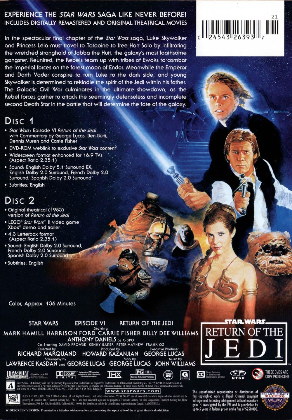 Star Wars Episode VI: Return of the Jedi (Limited Edition)