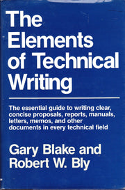 The Elements of Technical Writing used book depot