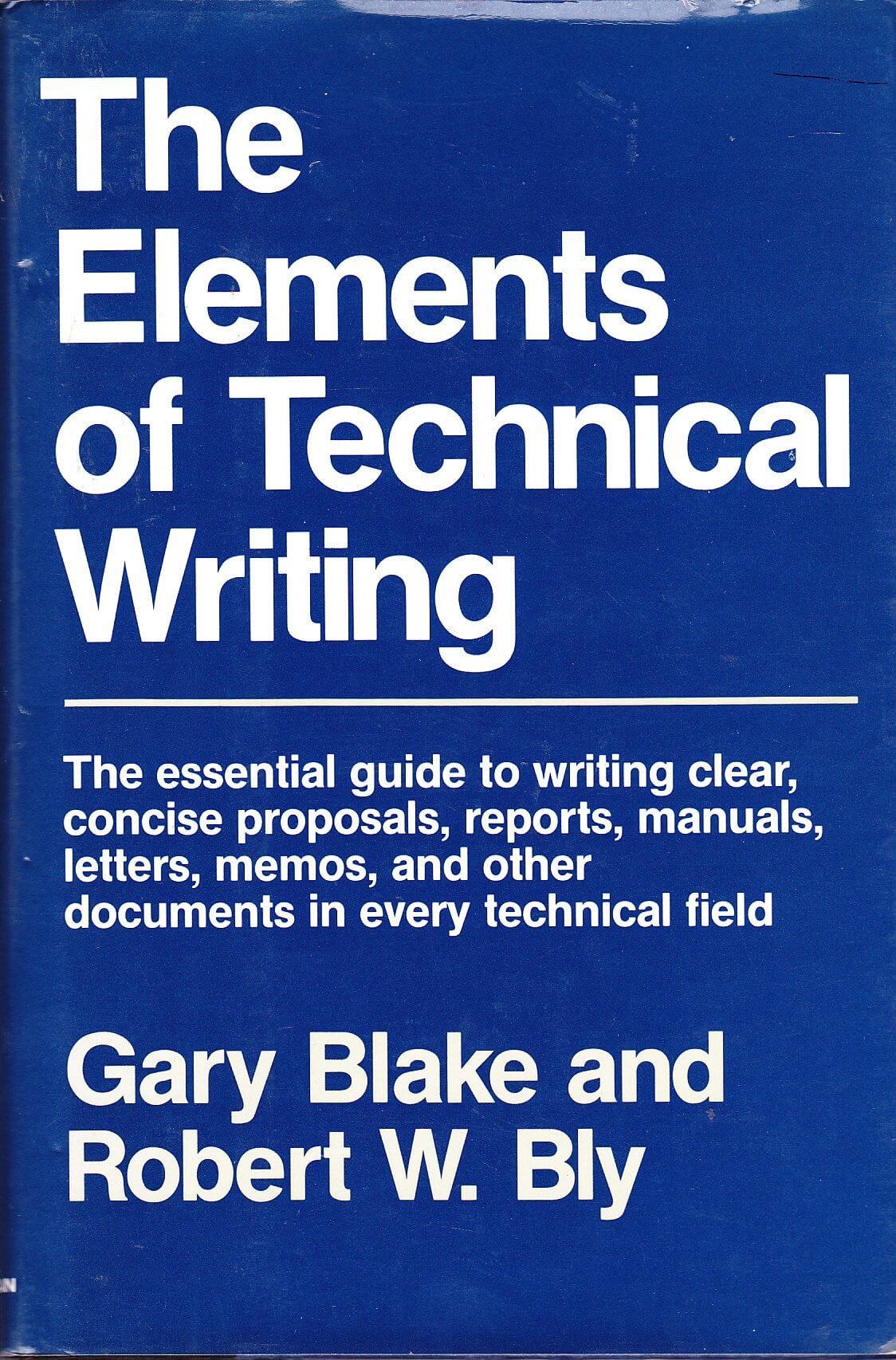 The Elements of Technical Writing used book depot