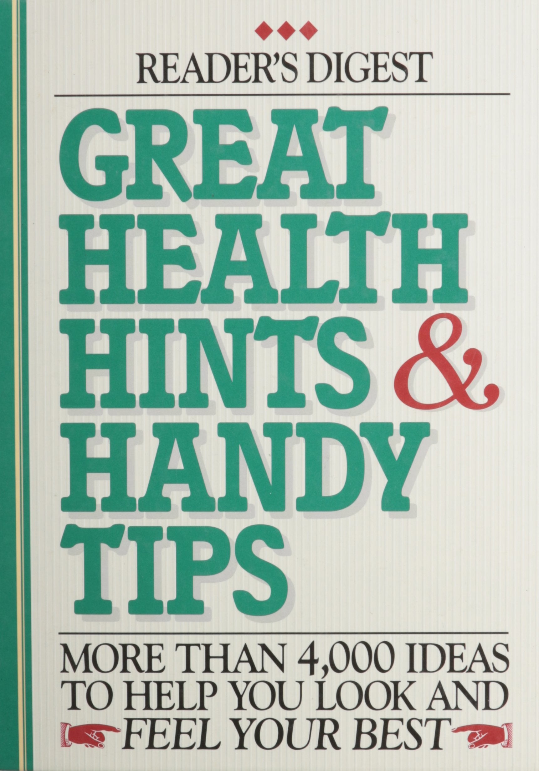 Great Health Hints & Handy Tips (Reader's Digest General Books) used book depot