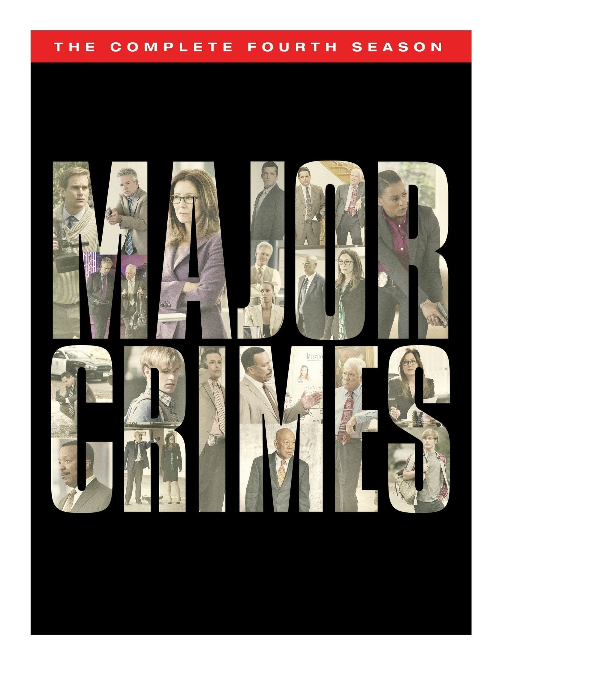 Major Crimes: The Complete Fourth Season (DVD) used book depot
