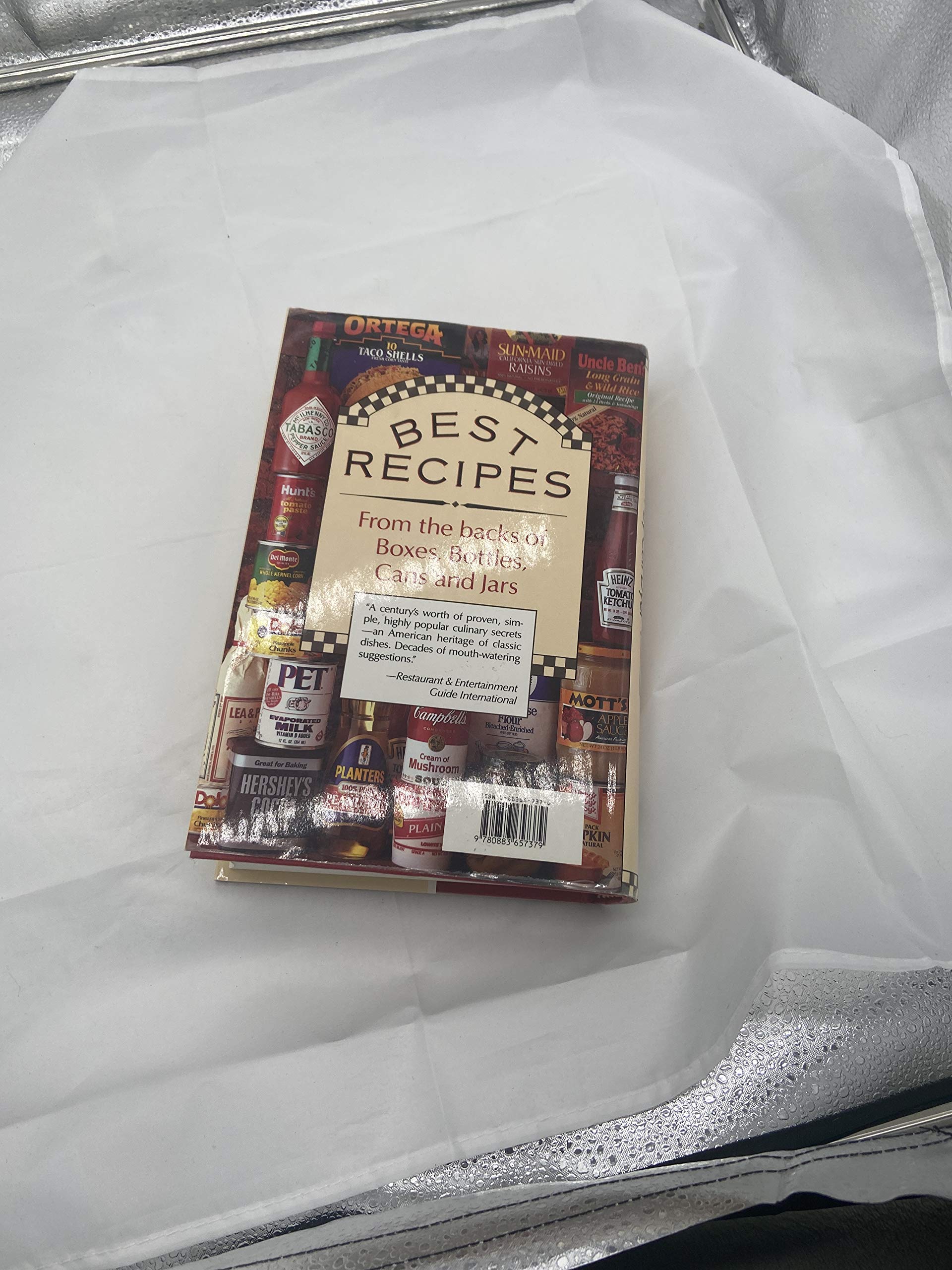 Best Recipes from the Backs of Boxes, Bottles, Cans, and Jars (Hardcover) used book depot