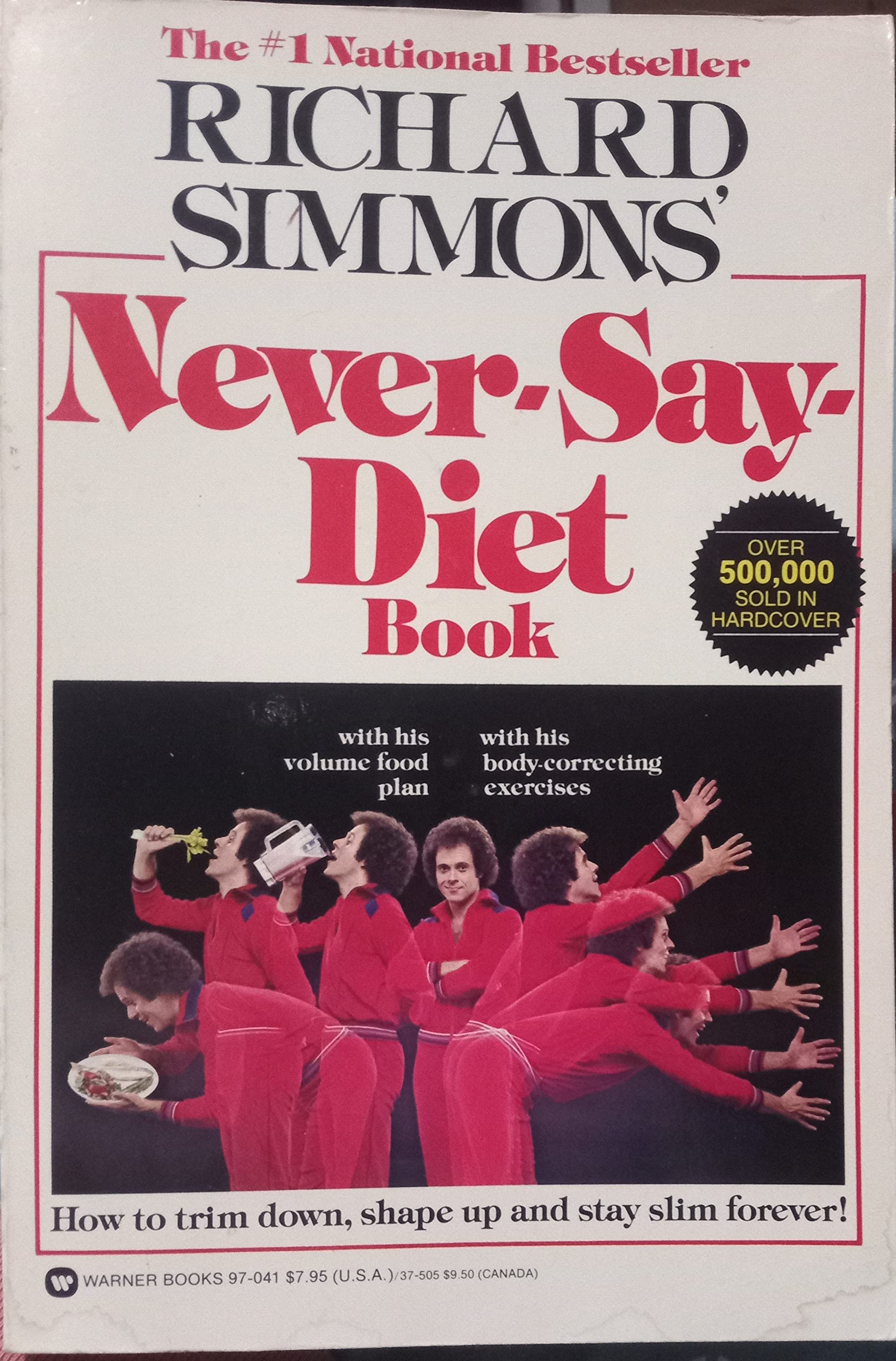 Richard Simmons Never-Say-Diet Book used book depot