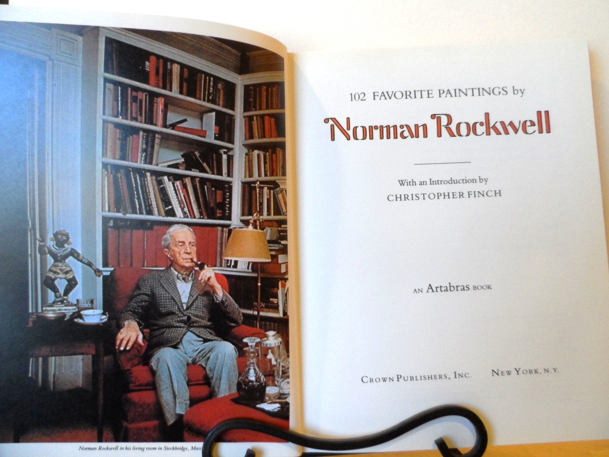 102 Favorite Paintings by Norman Rockwell used book depot
