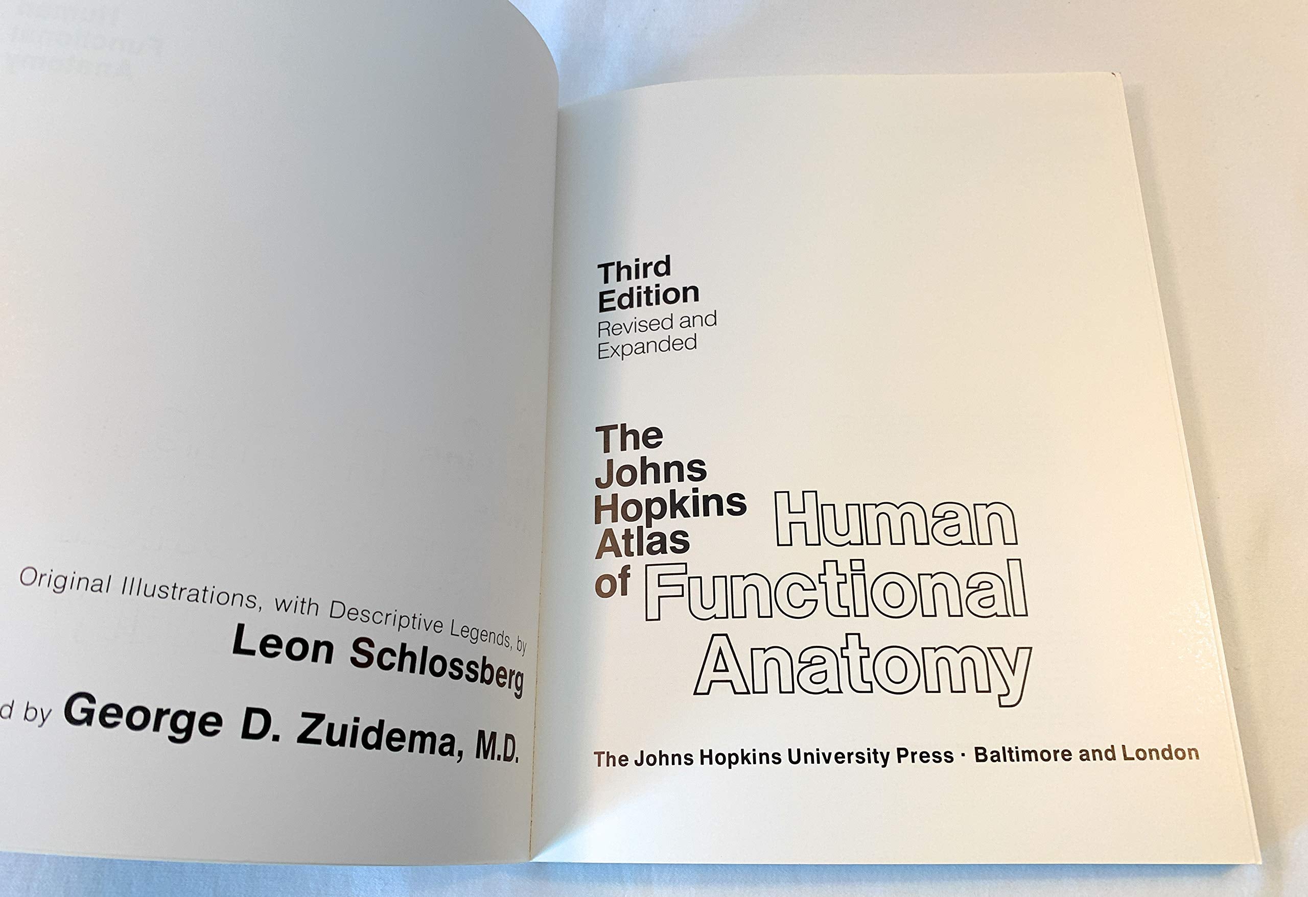The Johns Hopkins Atlas of Human Functional Anatomy