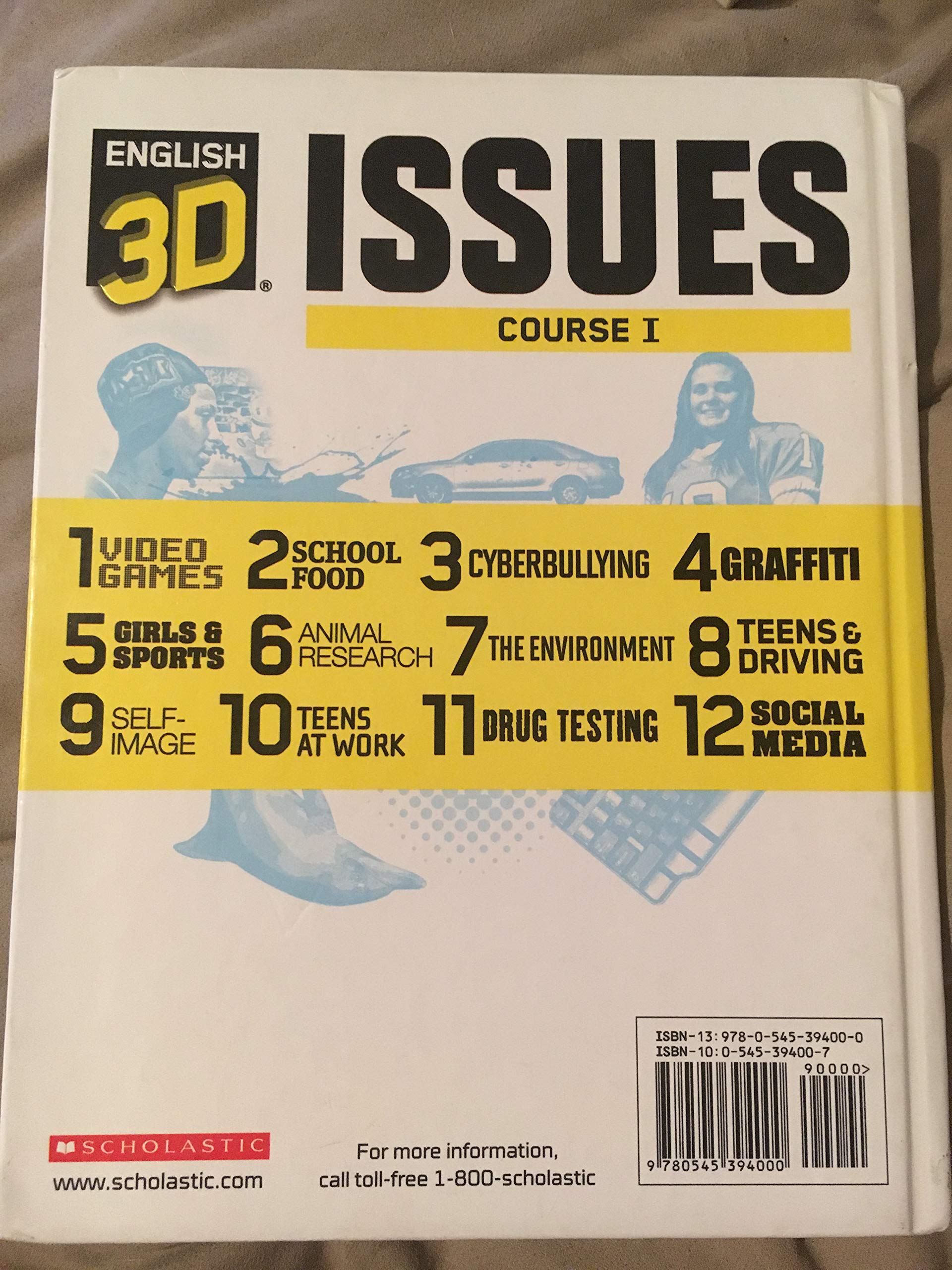 English 3D Issues Course I used book depot