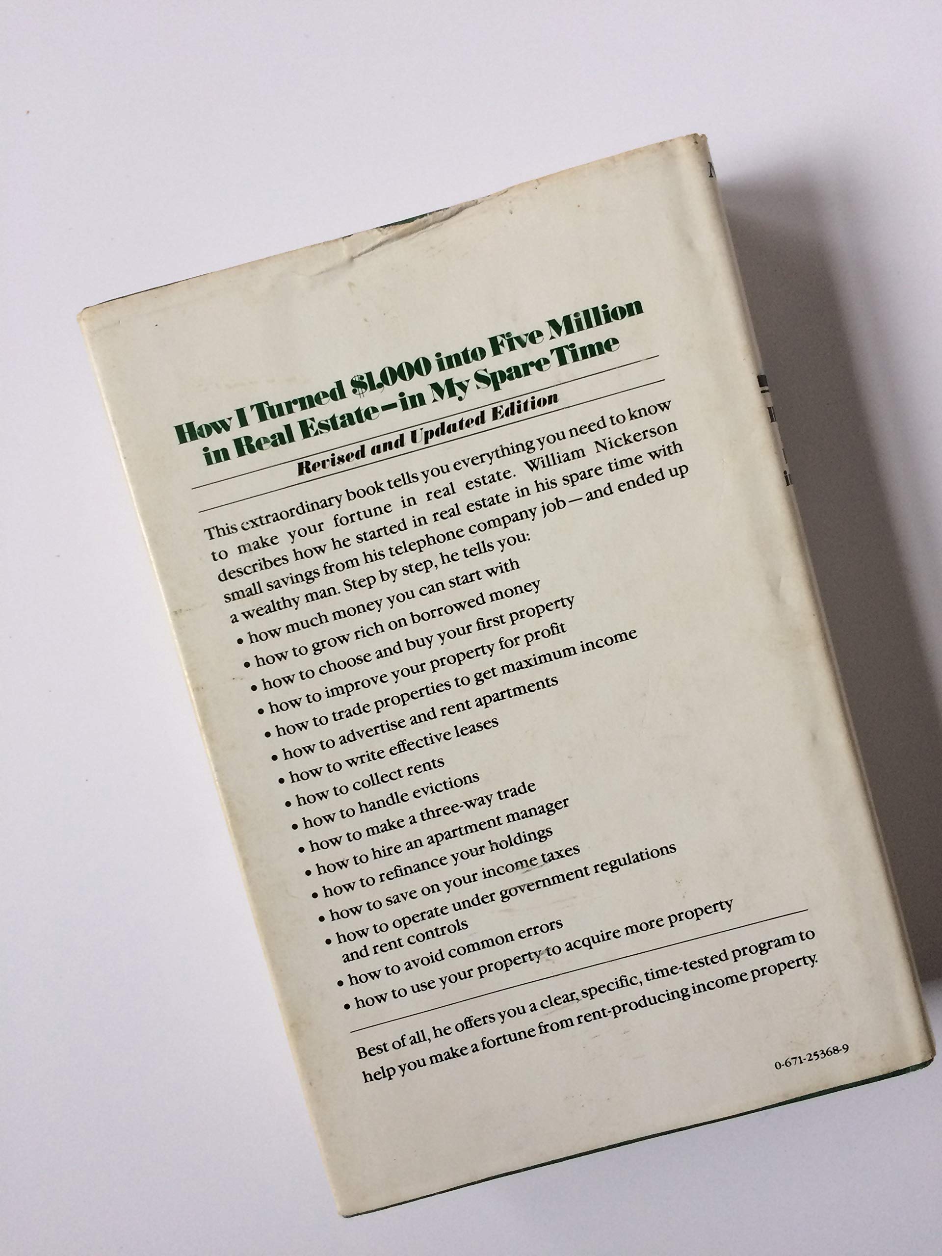 How I Turned $1,000 into Five Million in Real Estate in My Spare Time used book depot