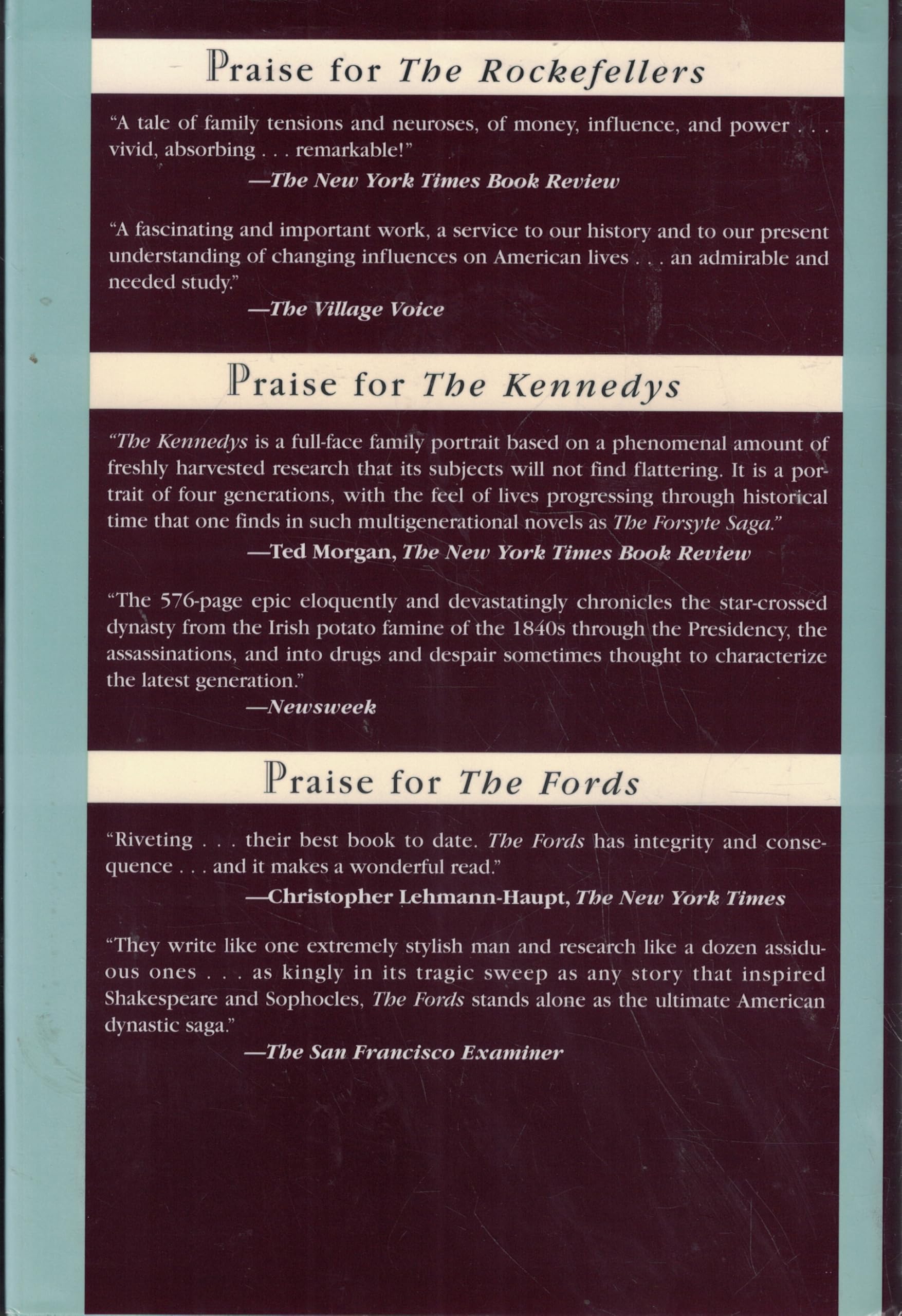 The Roosevelts: An American Saga used book depot