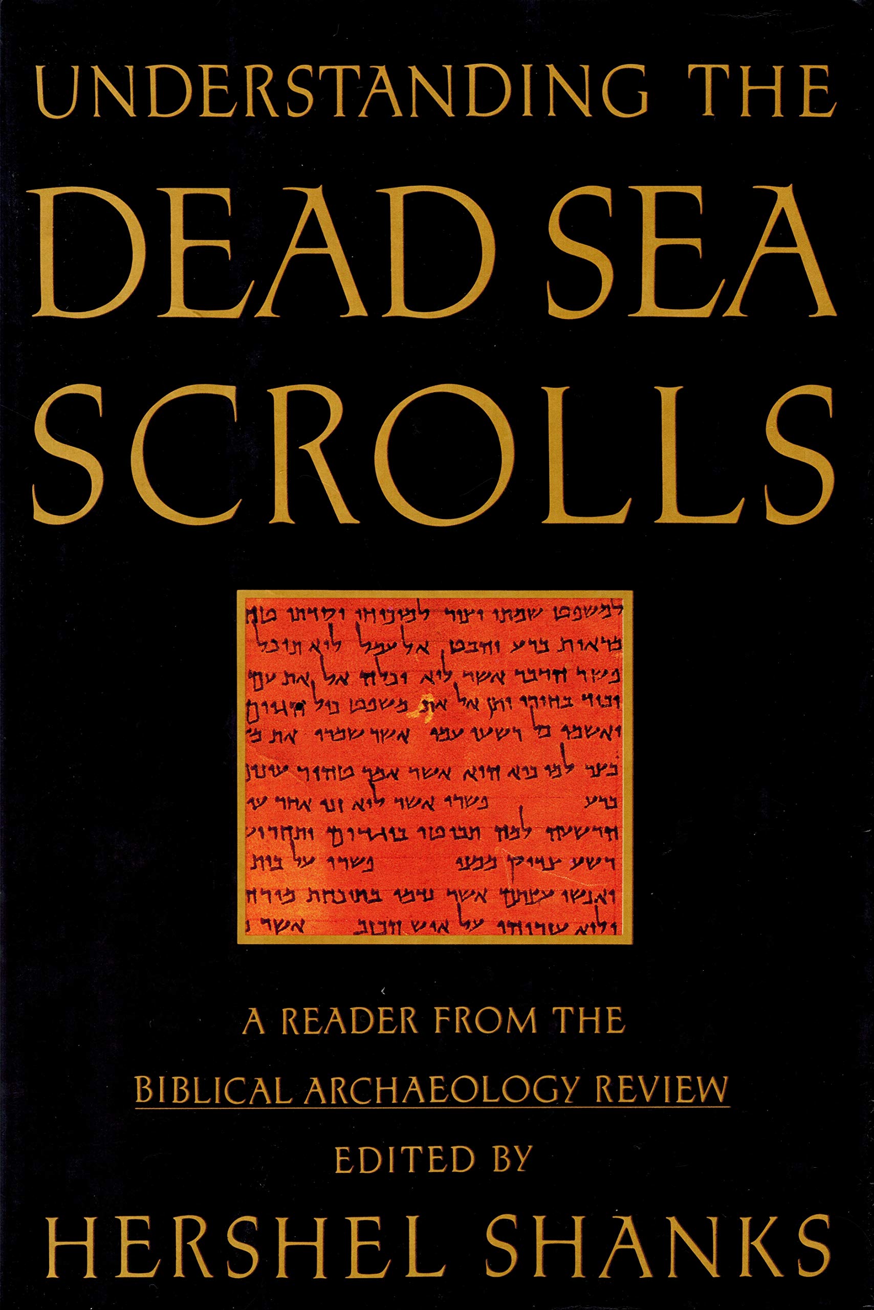 Understanding the Dead Sea Scrolls: A Reader from the Biblical Archaeology Review used book depot