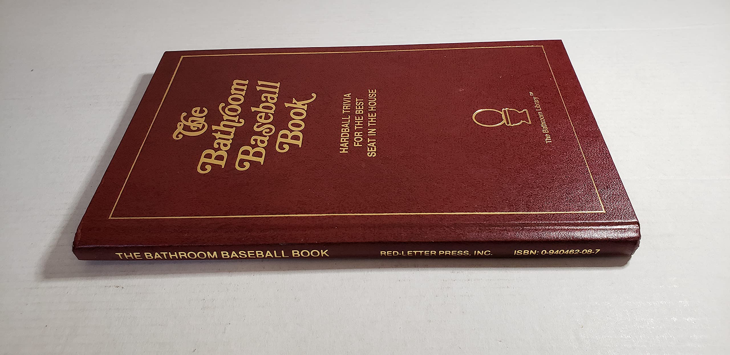 The Bathroom Baseball Book used book depot