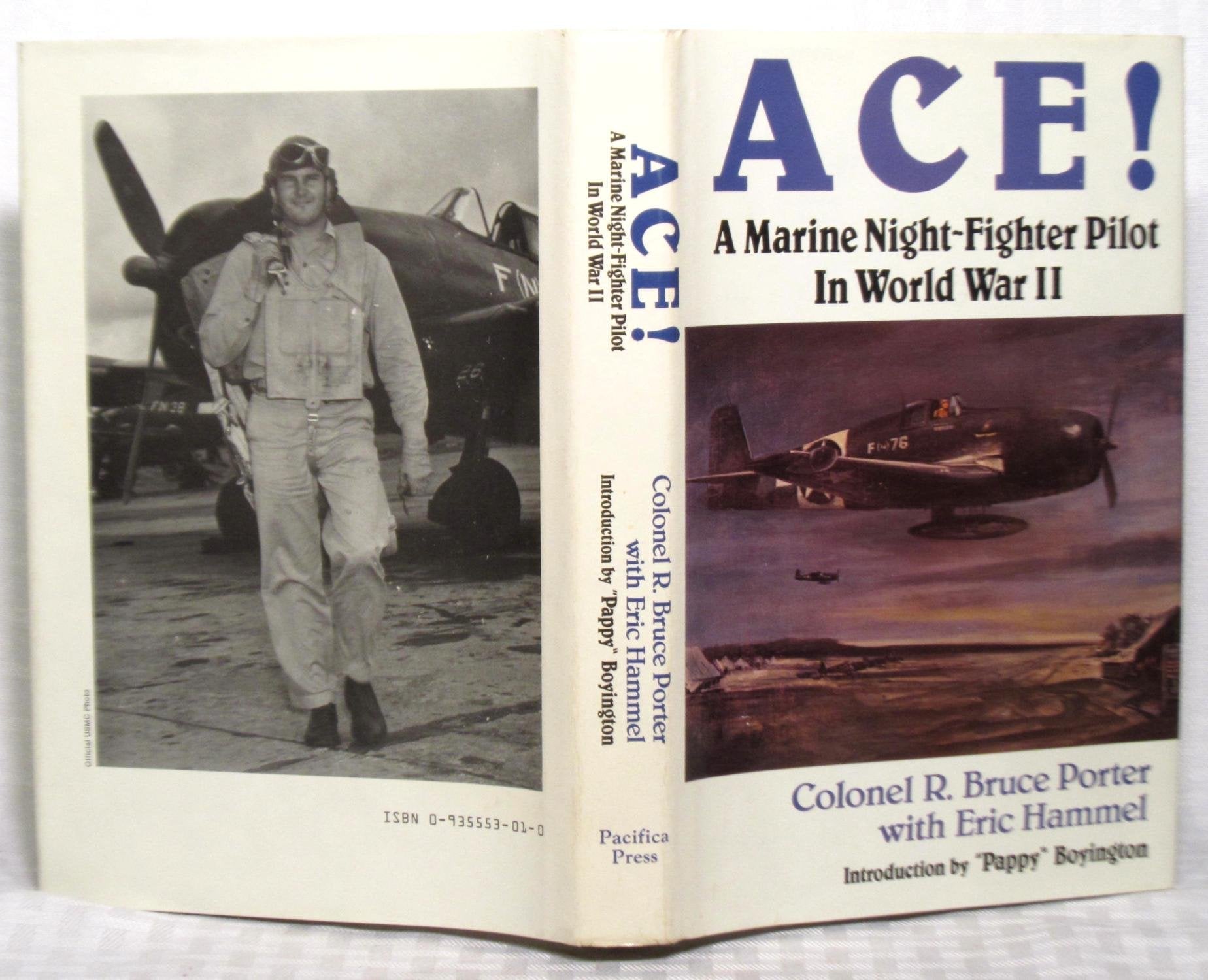 Ace! a Marine Night-Fighter Pilot in World War II used book depot