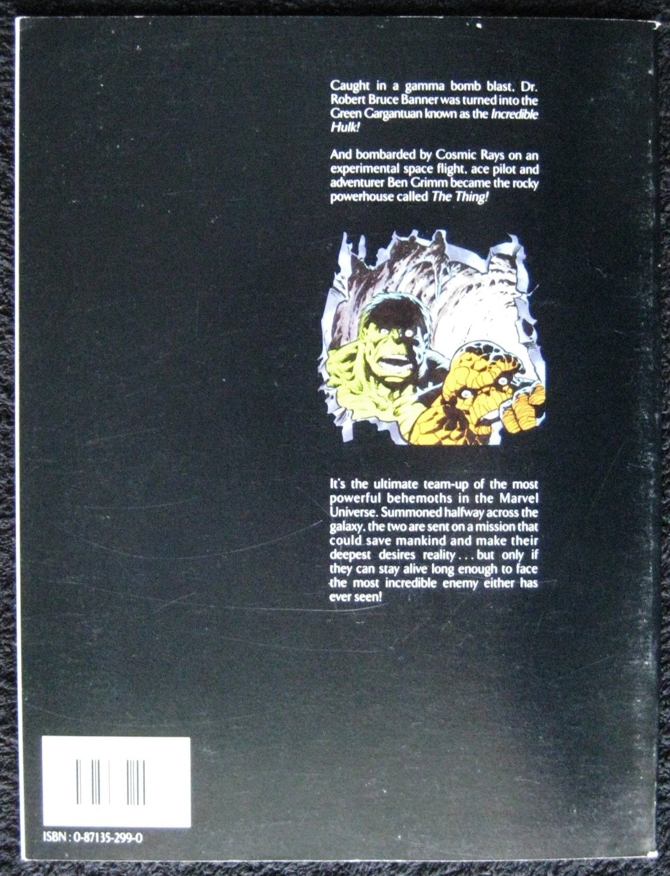 The Incredible Hulk and the Thing: The Big Change (A Marvel Graphic Novel #29)