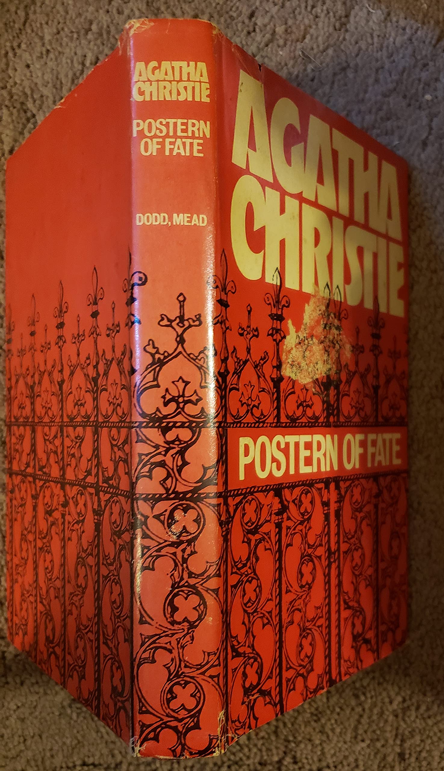 POSTERN OF FATE ~ by AGATHA CHRISTIE (hardcover) DODD, MEAD & COMPANY used book depot