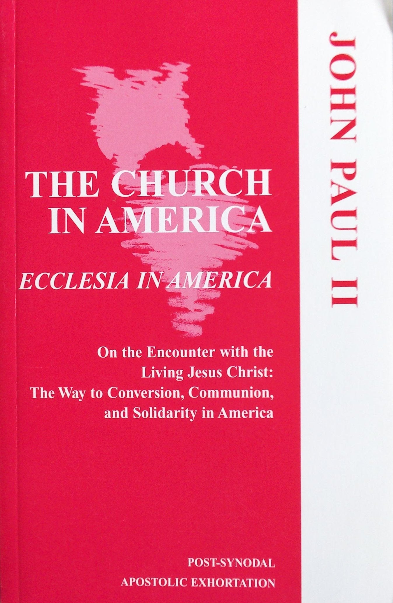 The Church in America: Ecclesia in America used book depot
