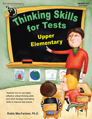 Thinking Skills for Tests: Upper Elementary Workbook - Developing Test-Taking Skills for Standardized Testing (Grades 3-5) used book depot