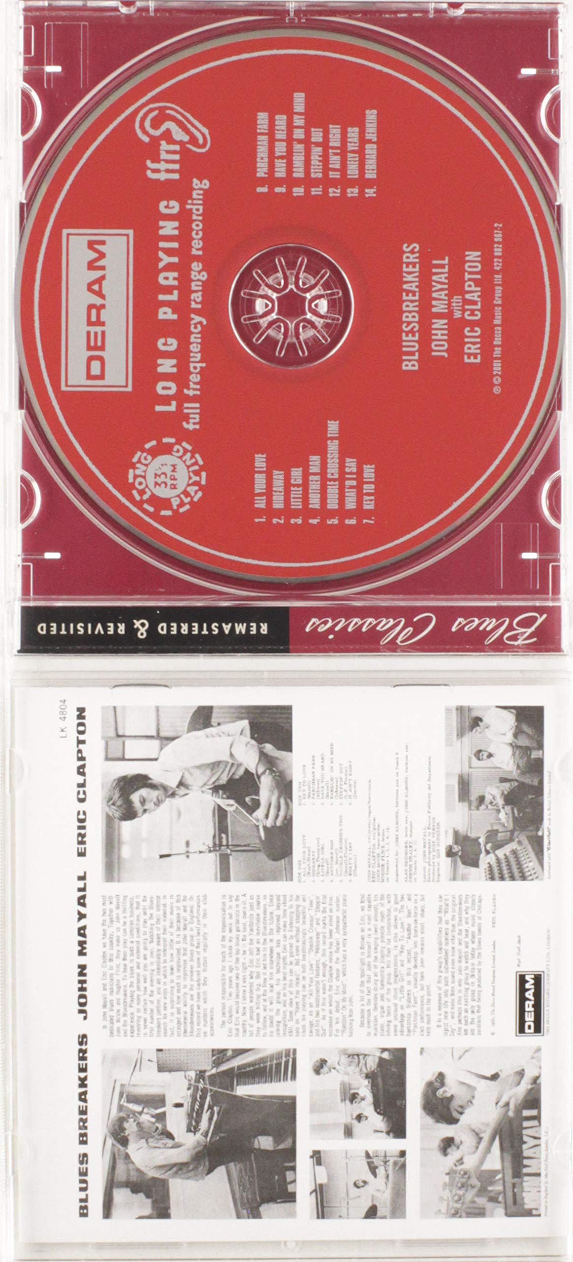 Blues Breakers With Eric Clapton (Remastered) used book depot