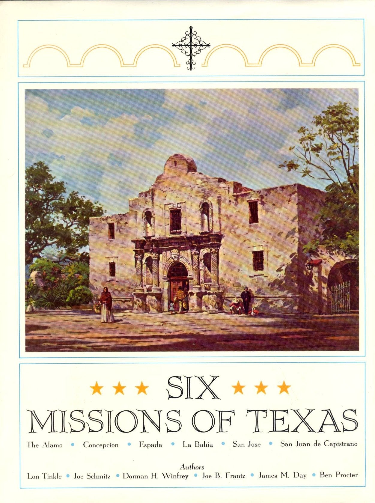 Six Missions of Texas used book depot