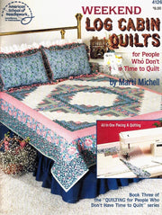 Weekend Log Cabin Quilts for People Who Don't Have Time to Quilt, Book 3 (American School of Needlework, No. 4126) used book depot