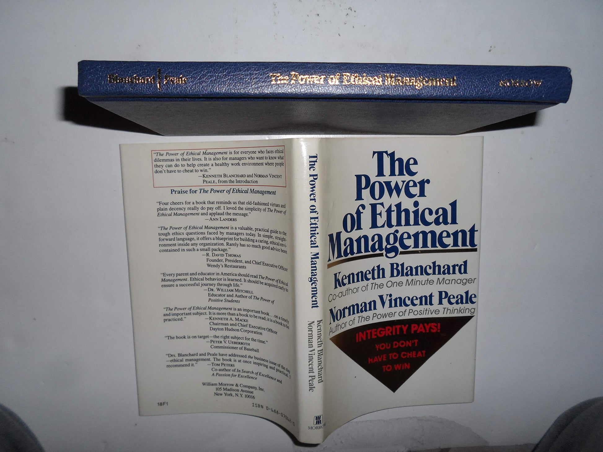 The Power of Ethical Management used book depot