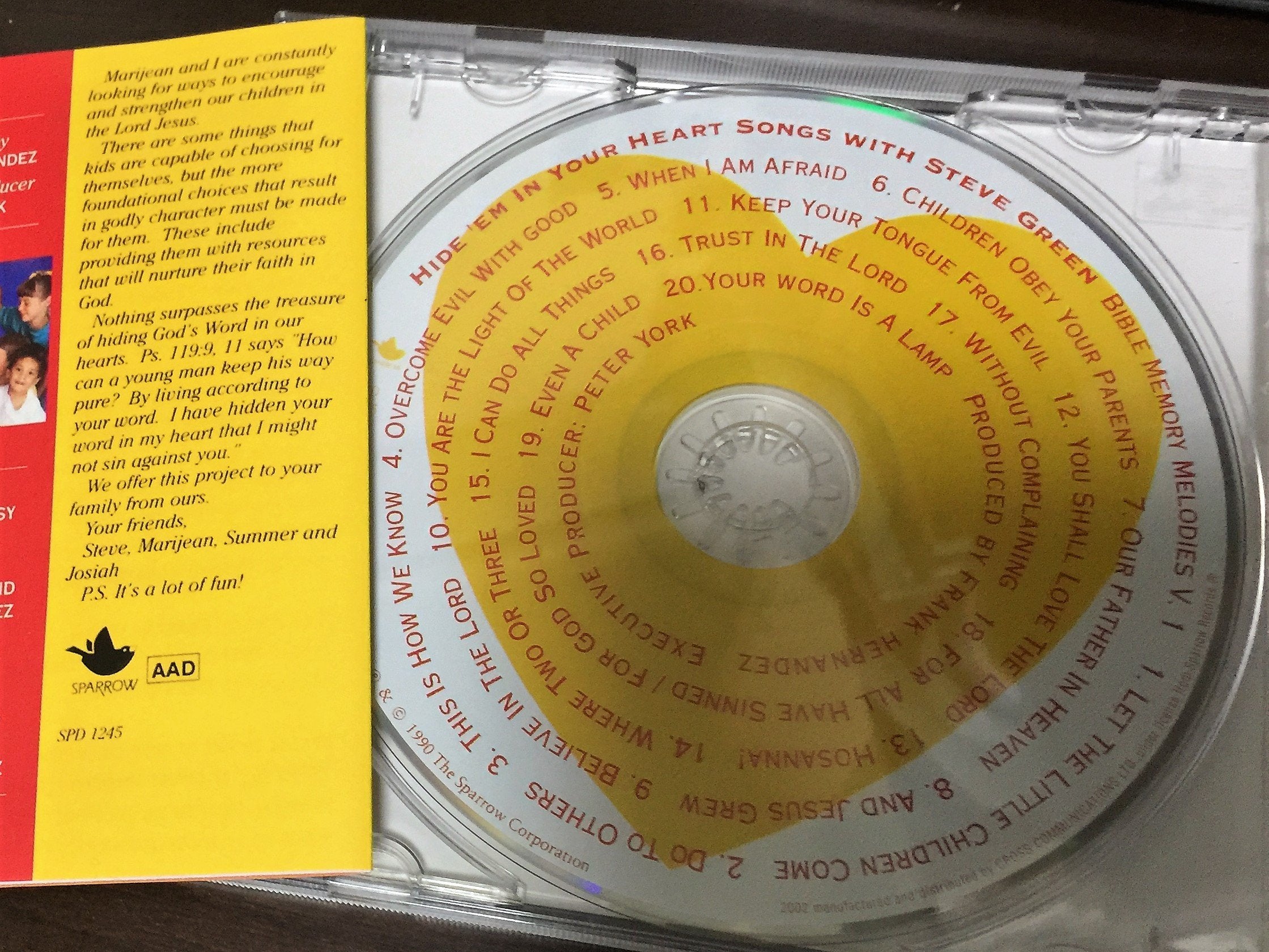 Hide Em in Your Heart Vol. 1 used book depot