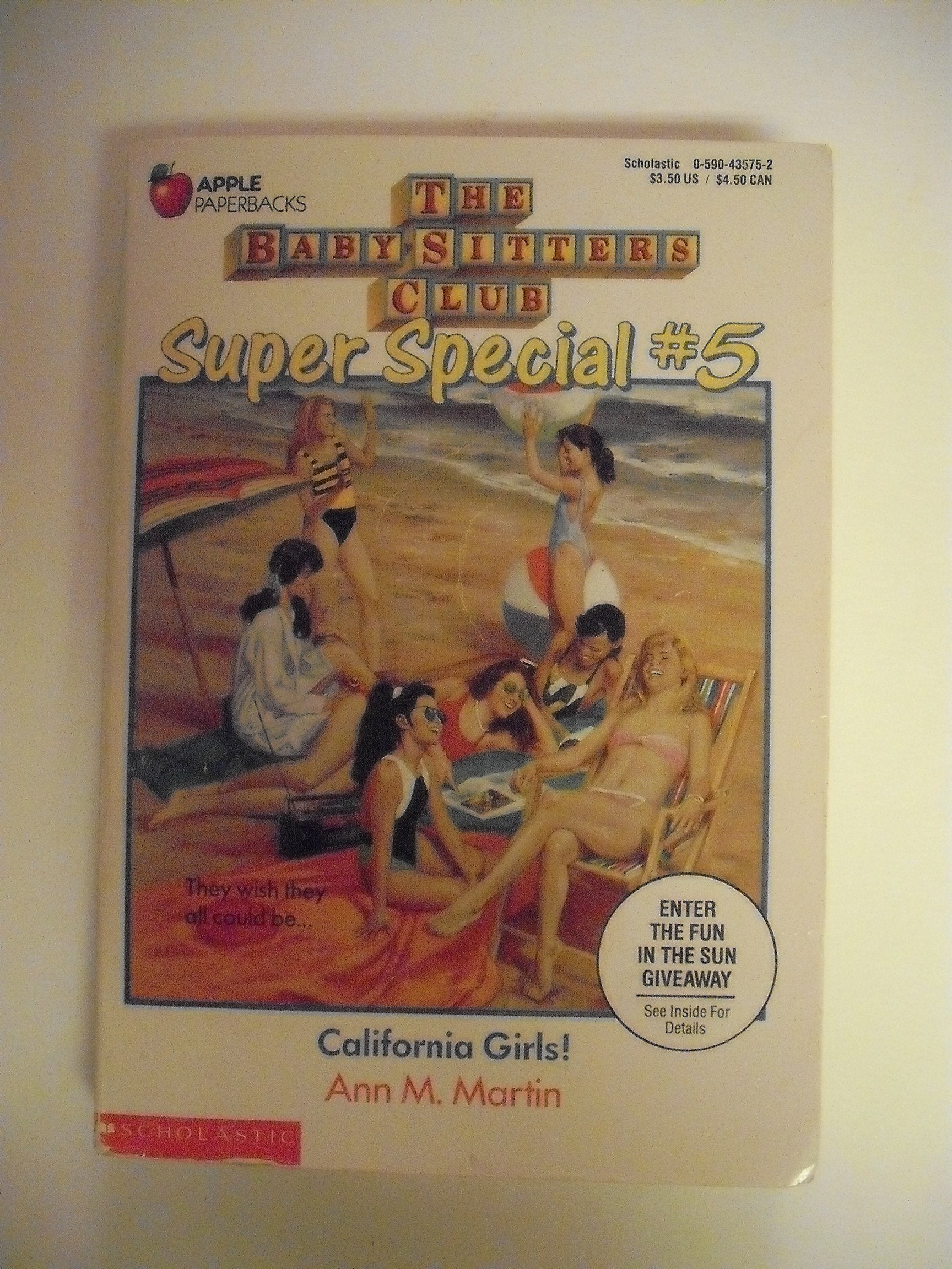 California Girls! (Baby-Sitters Club Super Special, 5) used book depot