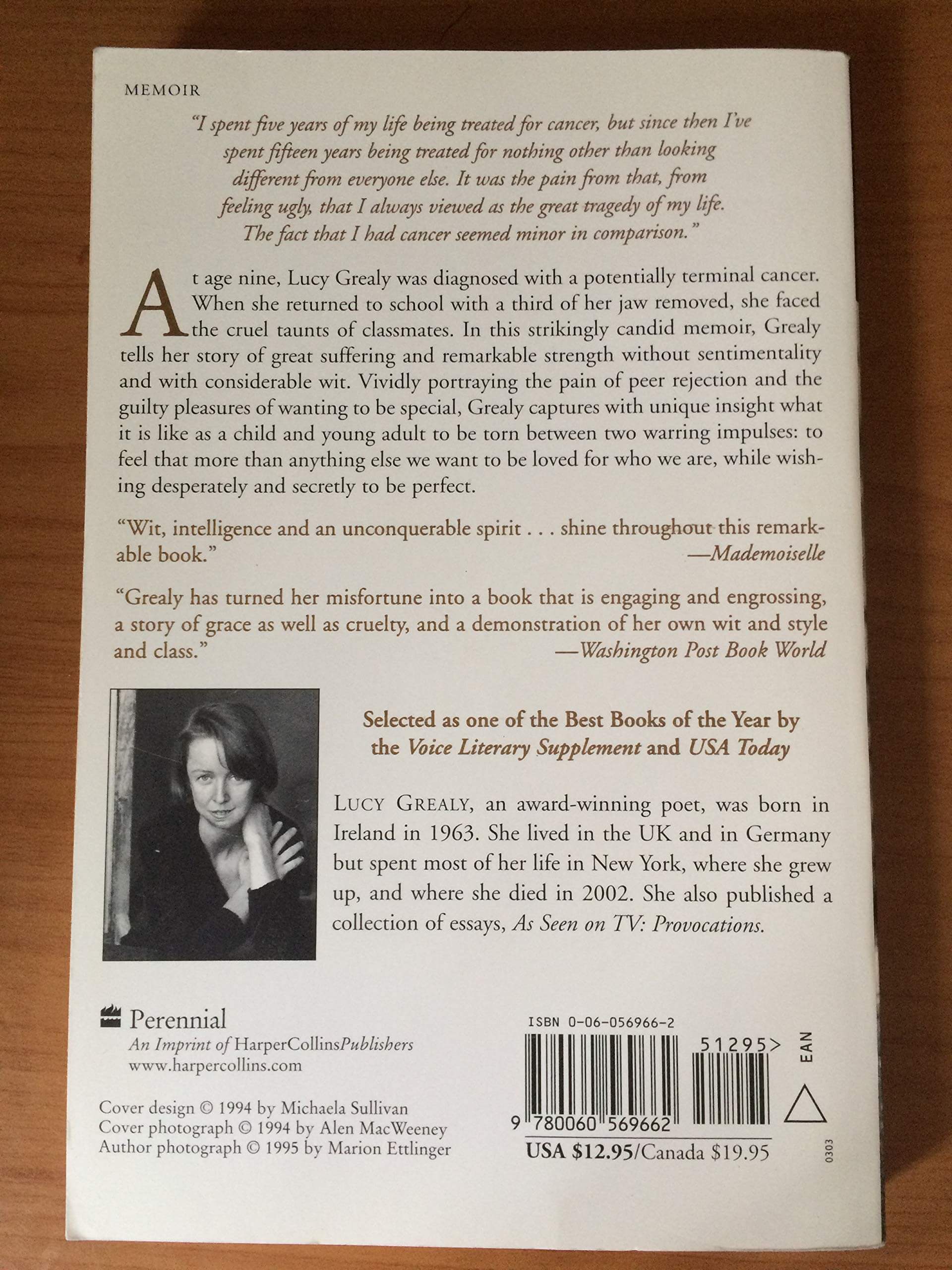Autobiography of a Face used book depot