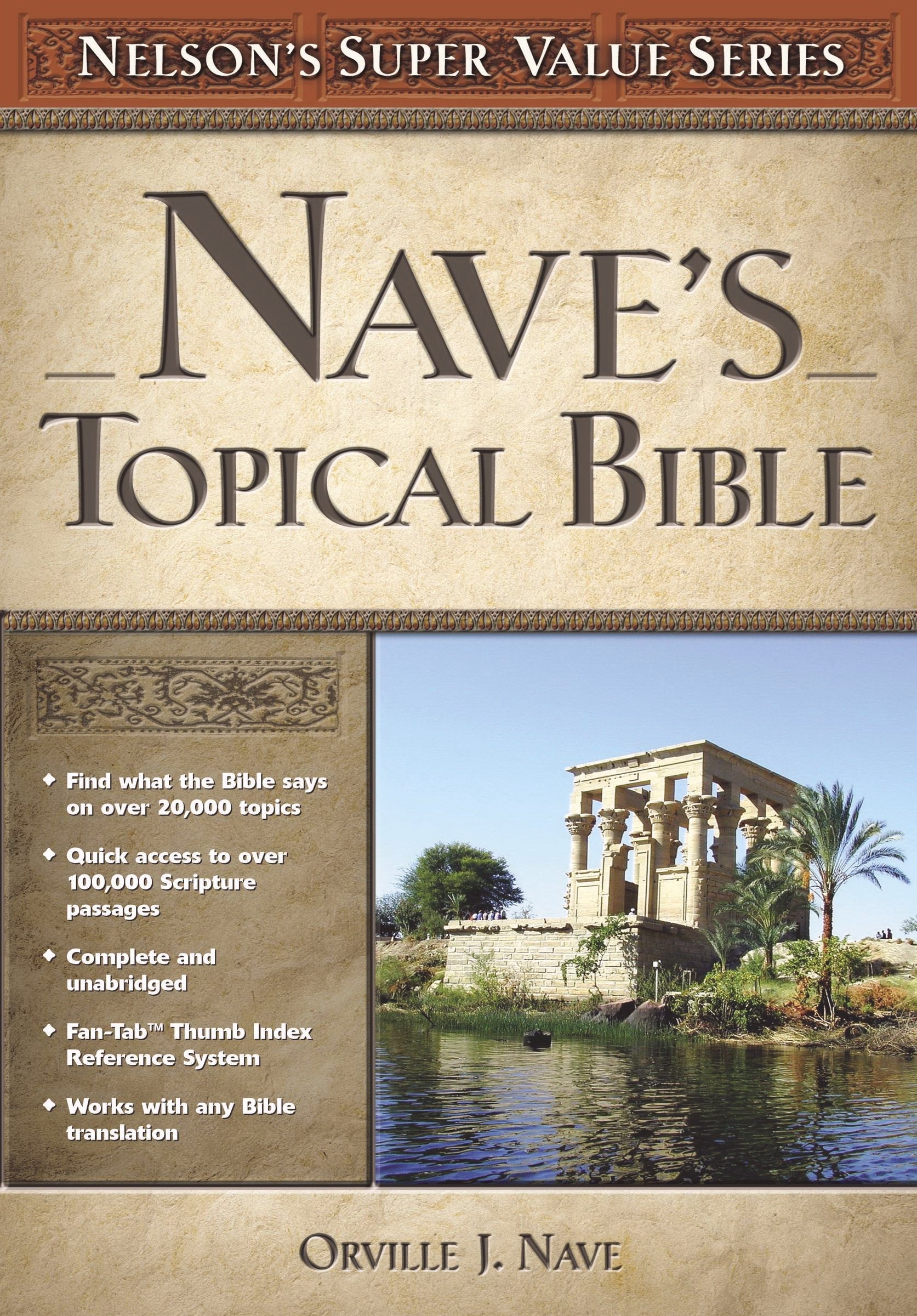 Nave's Topical Bible (Super Value Series) used book depot