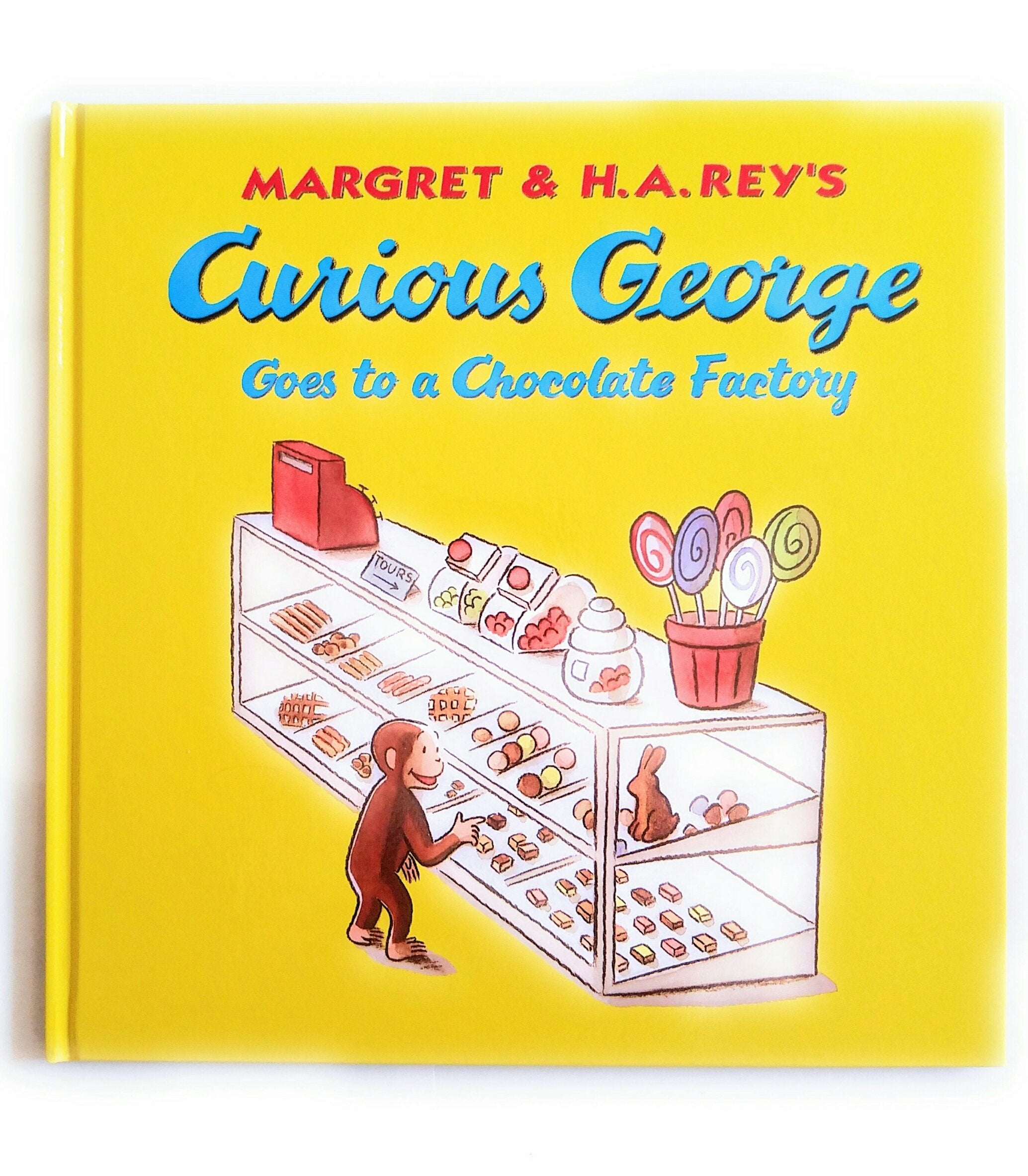 Curious George Goes to a Chocolate Factory (Kohl's cares) used book depot