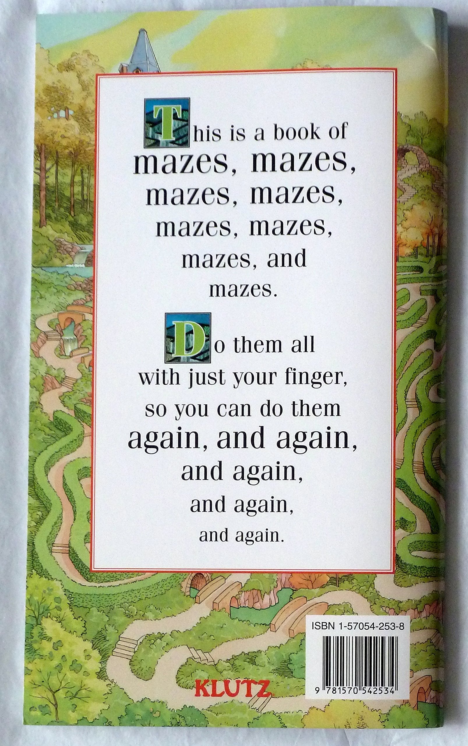A Super-Sneaky, Double-Crossing, Up, Down, Round & Round Maze Book used book depot