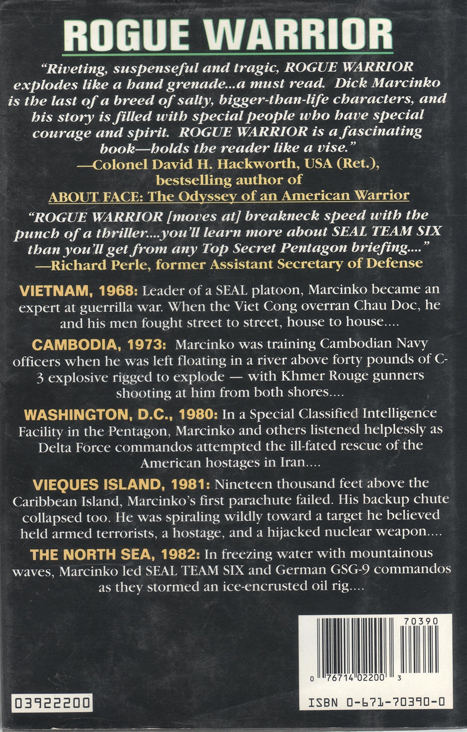 Rogue Warrior: The Explosive Autobiography of the Controversial Death-Defying Founder of the U.S. Navy's Top Secret Counterterrorist Unit- Seal Team Six used book depot