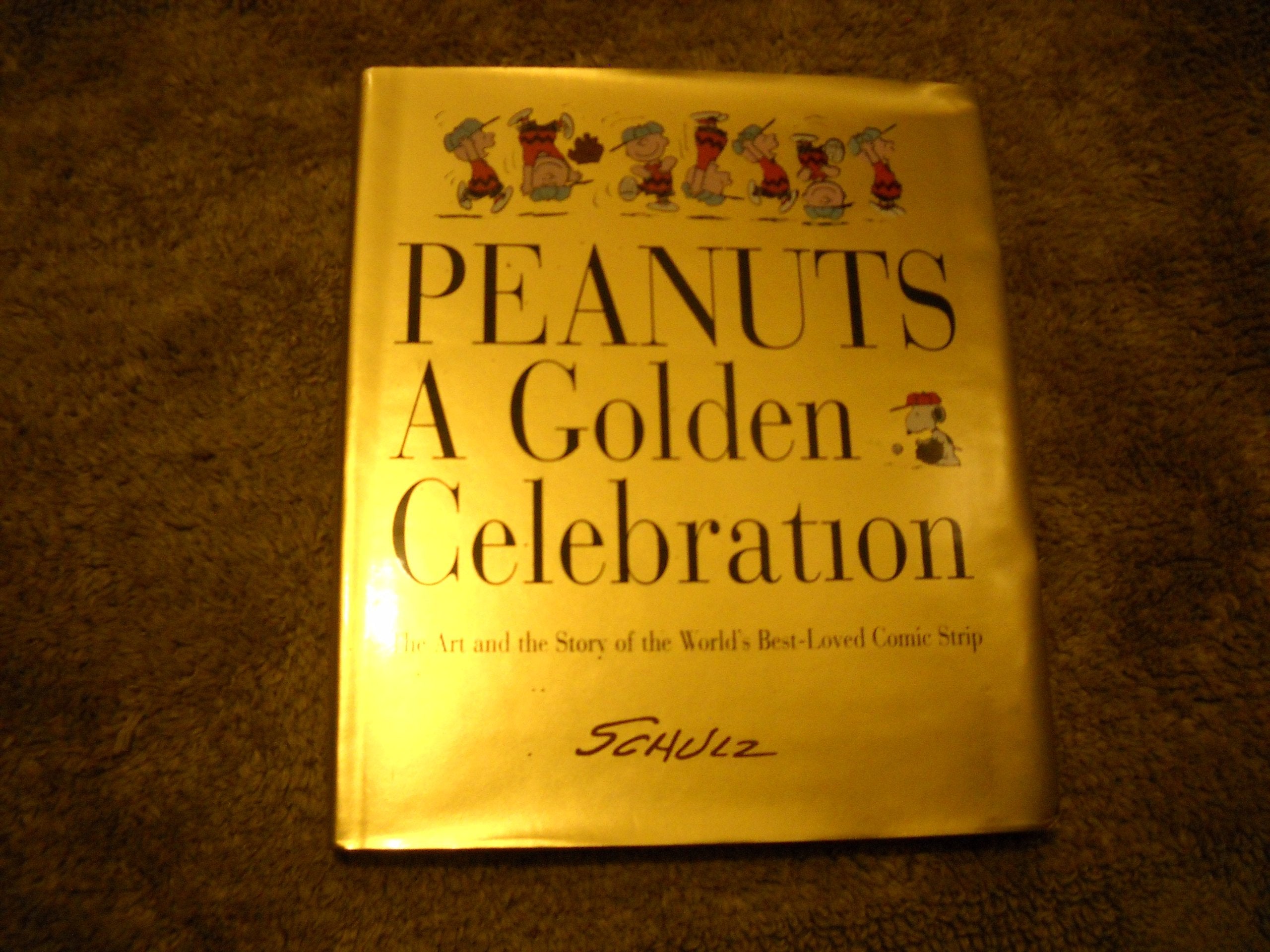 Peanuts: A Golden Celebration: The Art and the Story of the World's Best-Loved Comic Strip used book depot