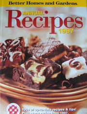 Better Homes and Gardens Annual Recipes 1997 used book depot