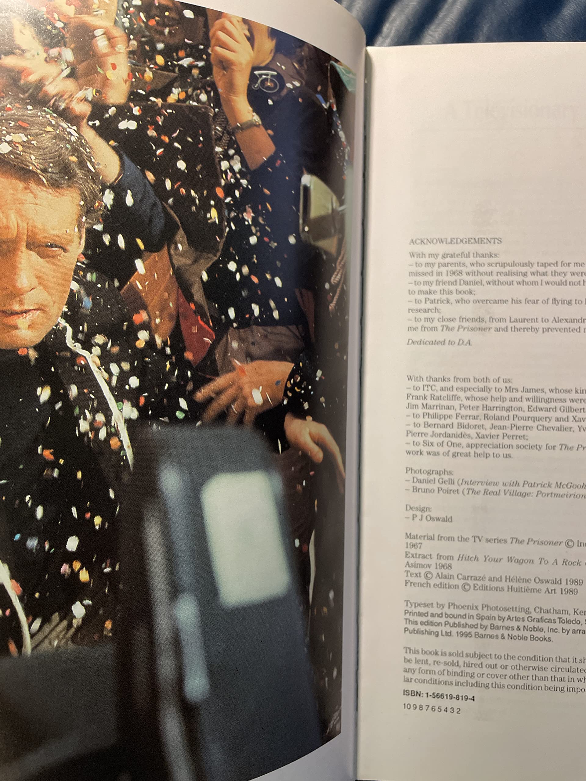 The Prisoner: A Televisionary Masterpiece used book depot