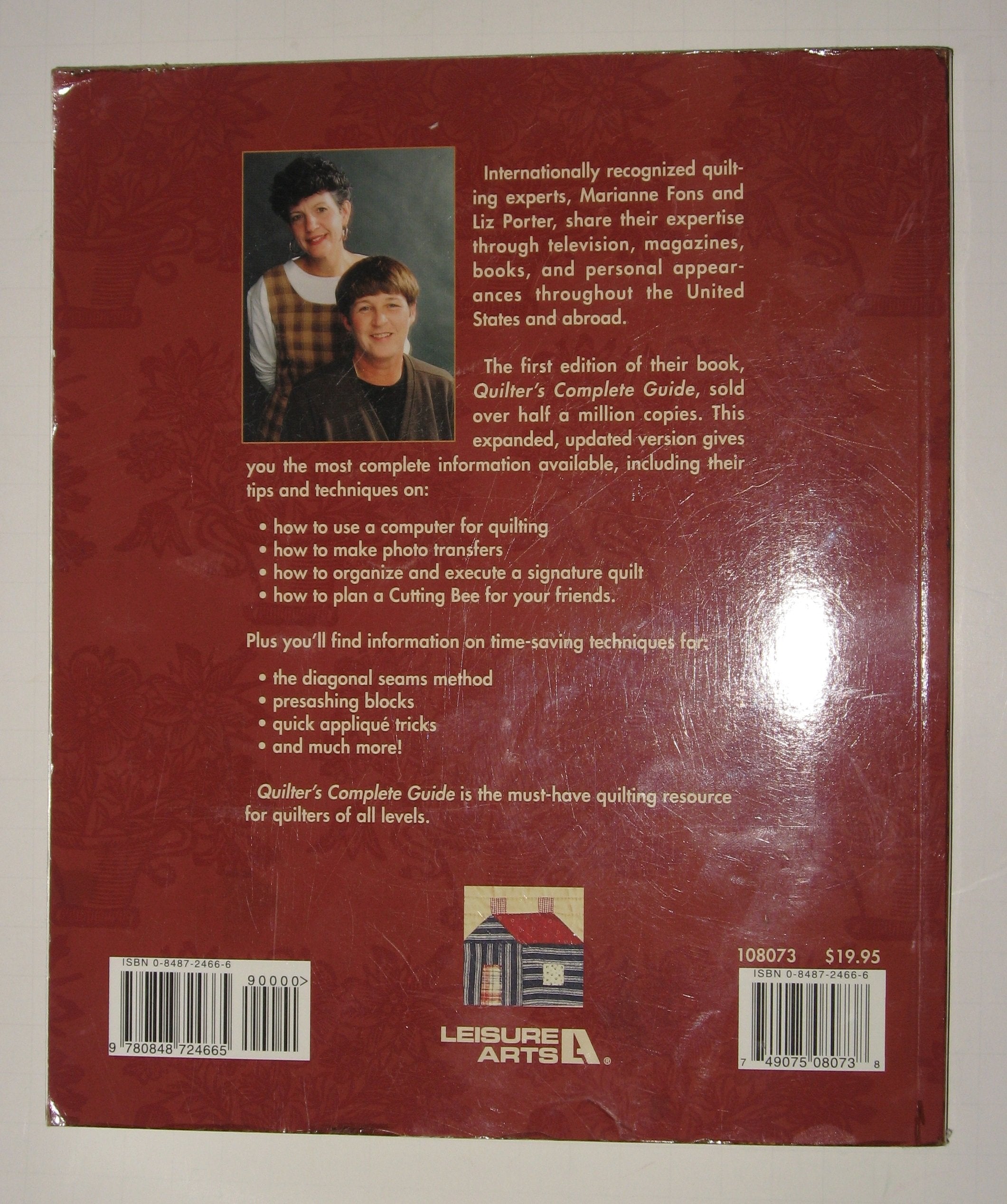 Quilter's Complete Guide used book depot