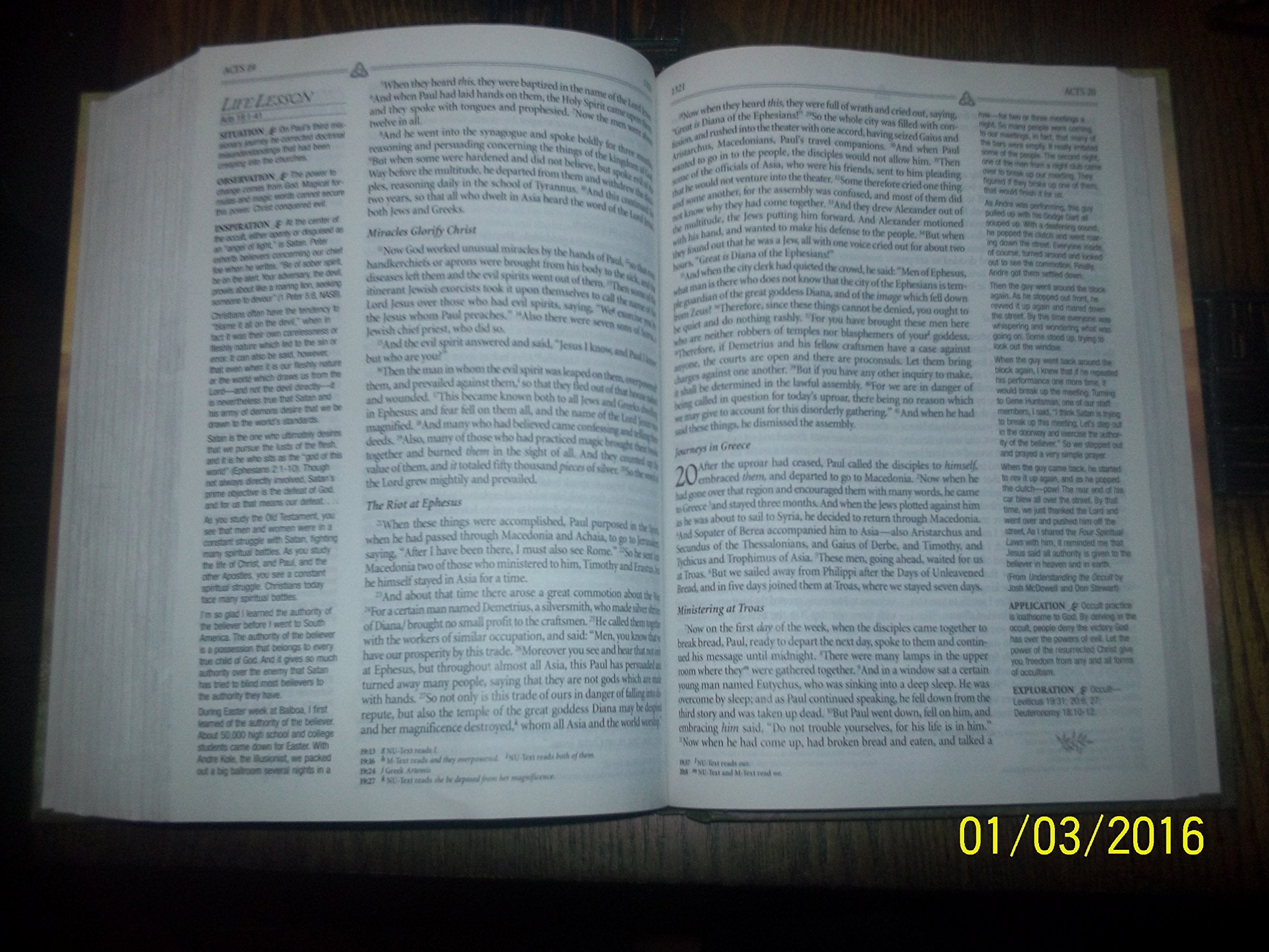 The Inspirational Study Bible New King James Version: Life Lessons from the Inspired Word of God