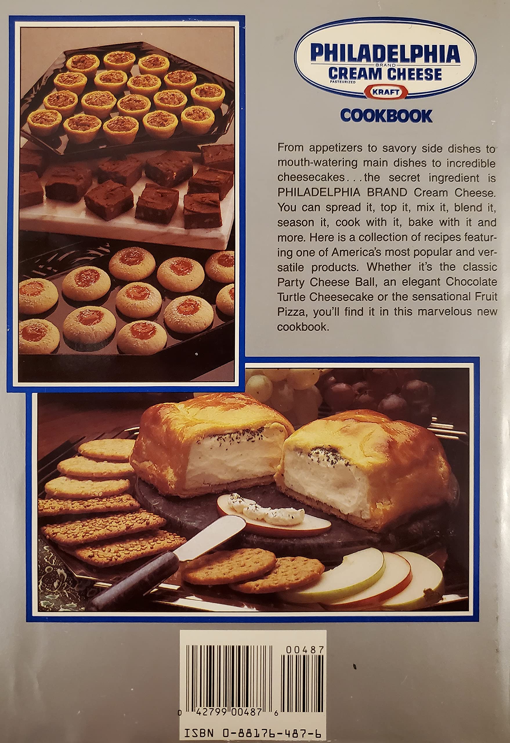 Kraft Philadelphia Brand Cream Cheese Cookbook used book depot