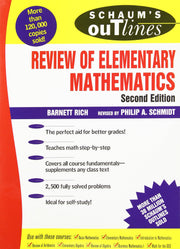 Schaum's Outline of Review of Elementary Mathematics used book depot