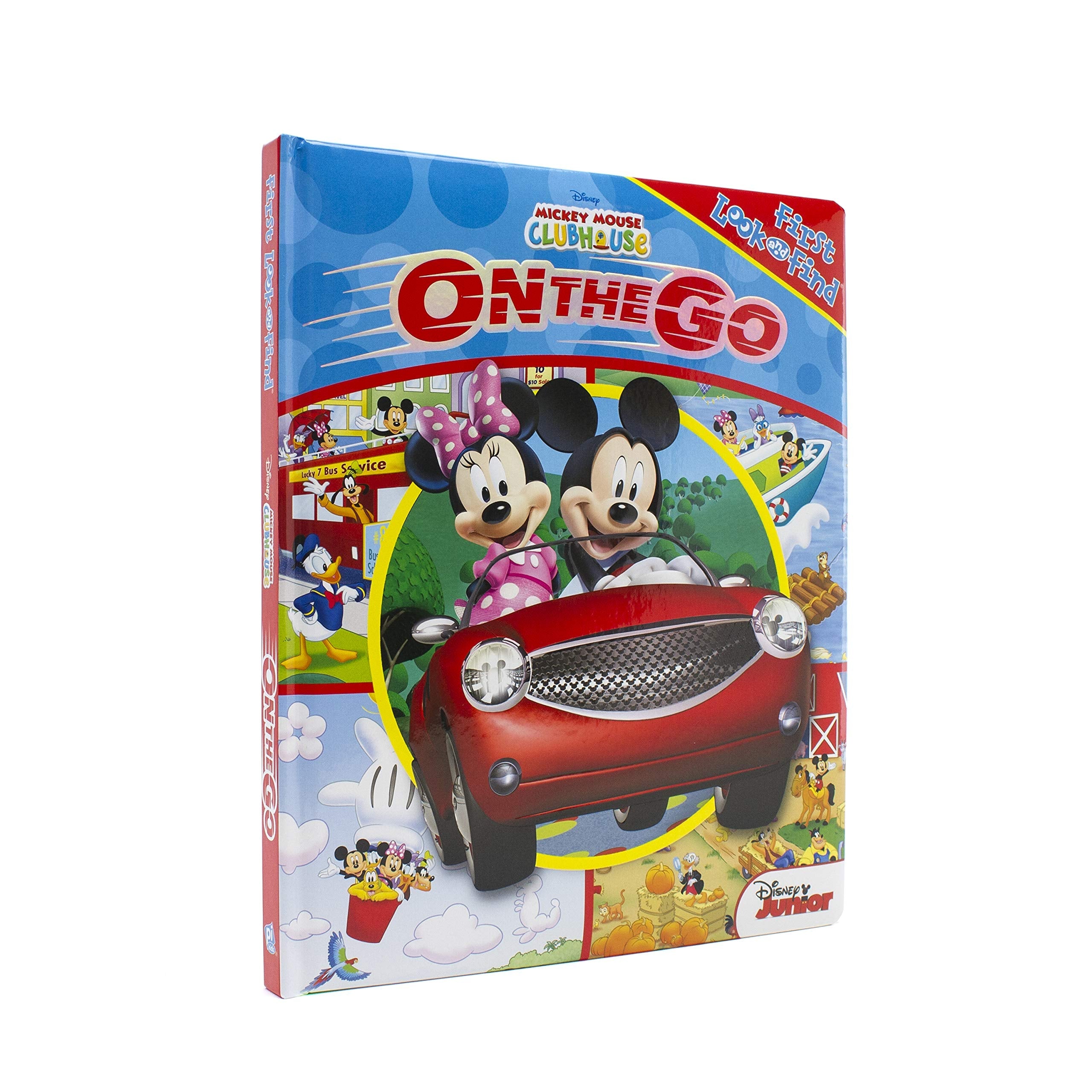 Disney Mickey Mouse Clubhouse - On the Go - My First Look and Find Activity Book - PI Kids (First Look and Find: Mickey Mouse Clubhouse) used book depot