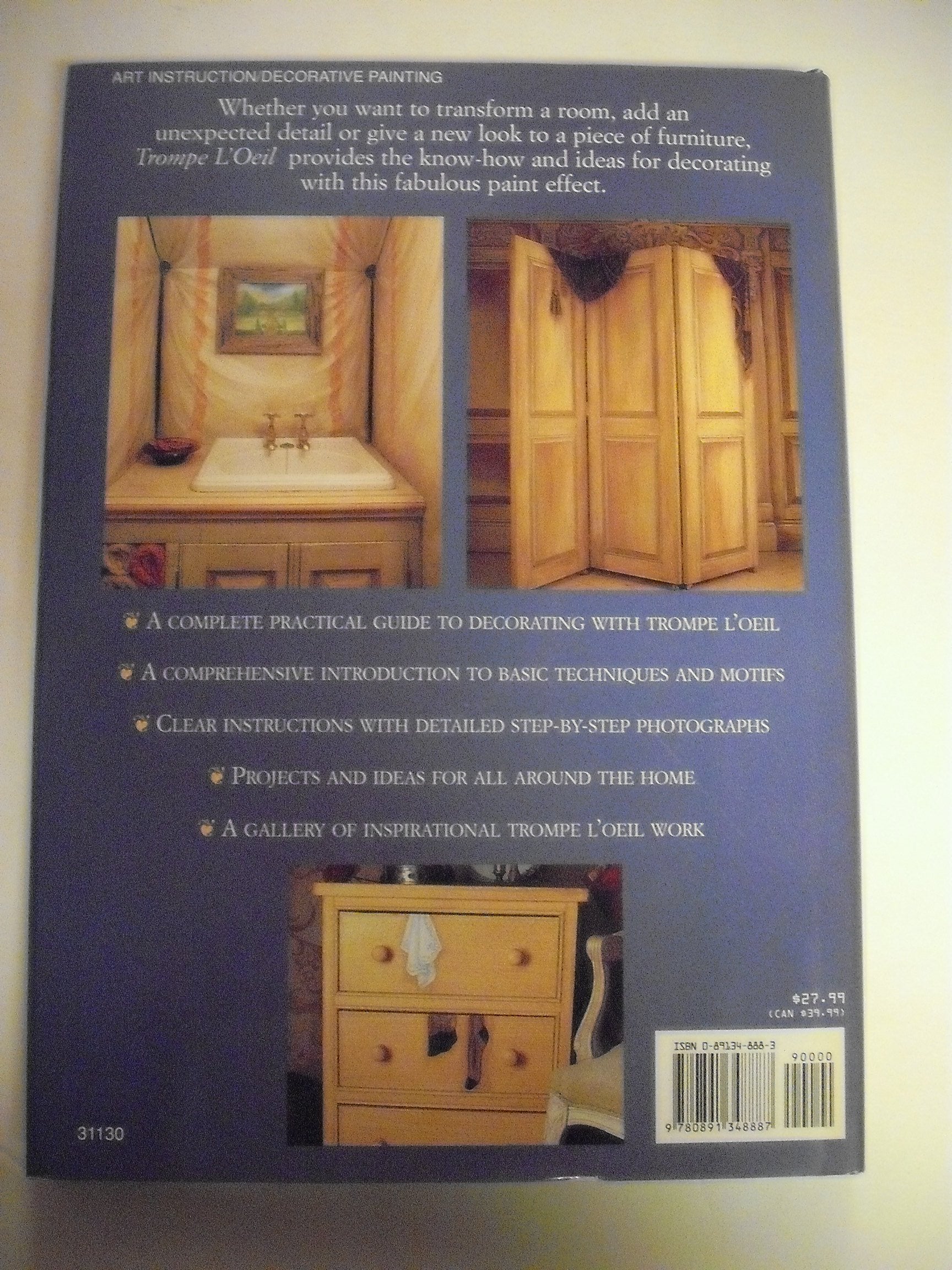 Trompe L'Oeil: Creating Decorative Illusions With Paint used book depot