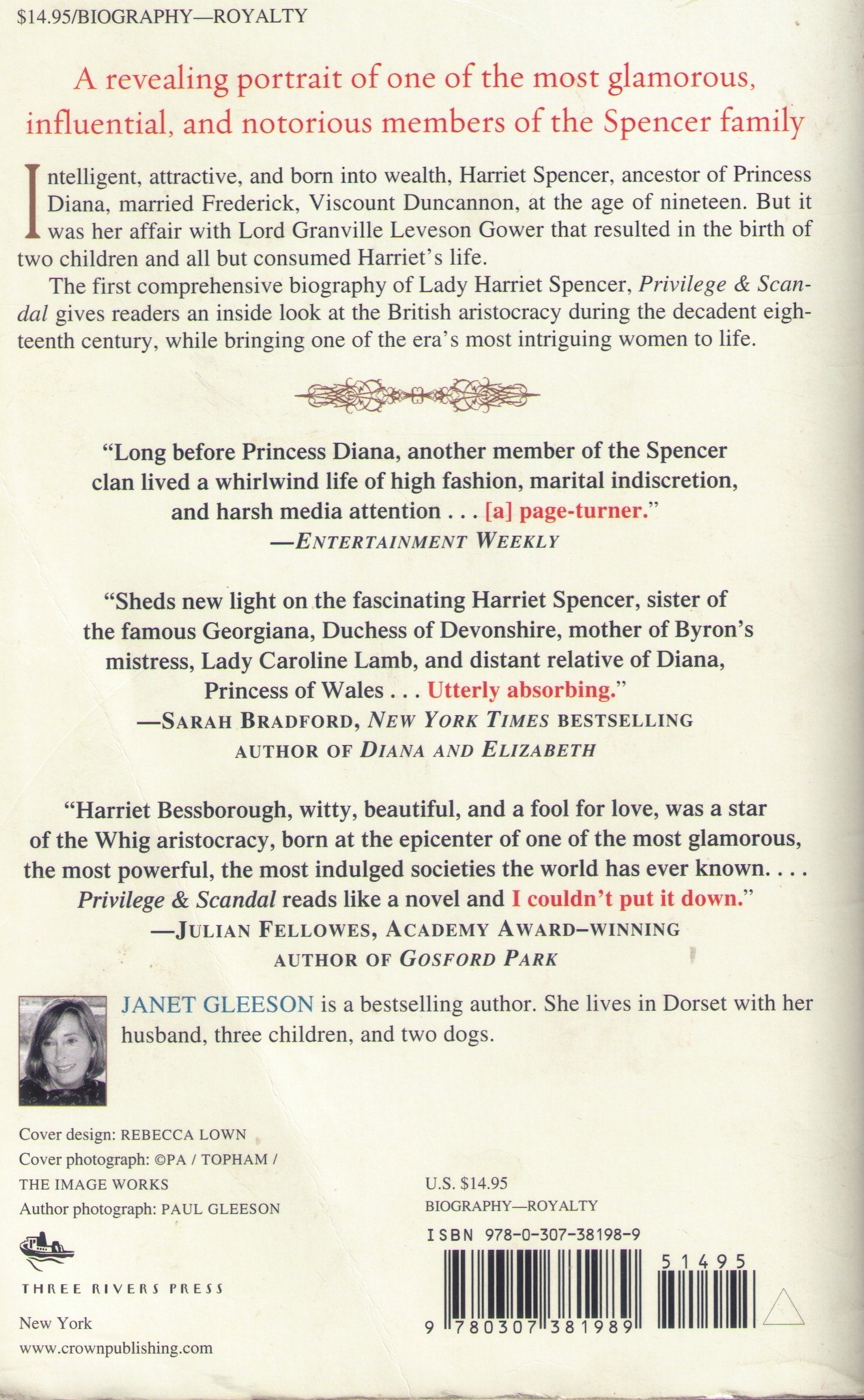 Privilege and Scandal: The Remarkable Life of Harriet Spencer, Sister of Georgiana used book depot