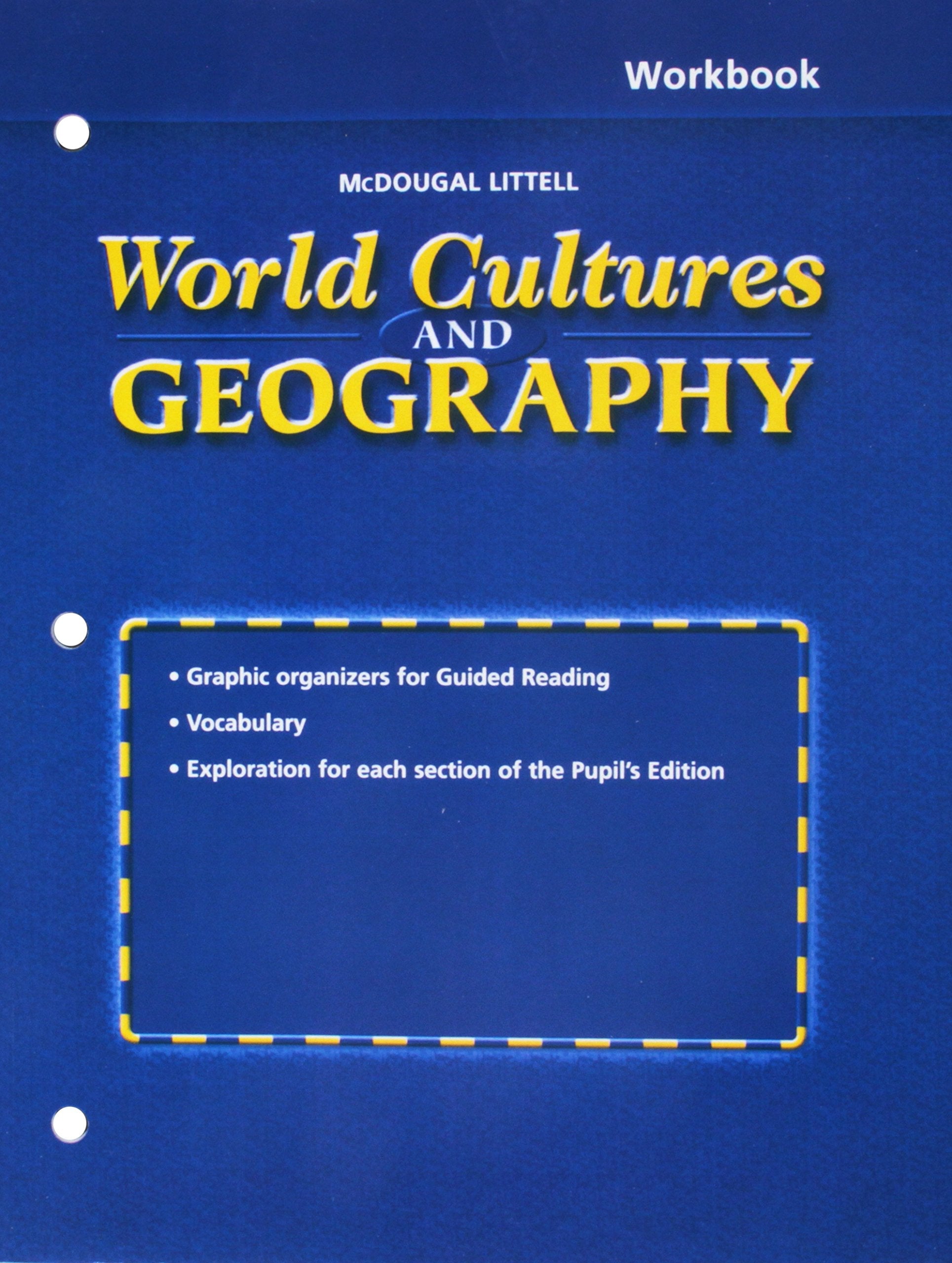 World Cultures and Geography: Workbook used book depot