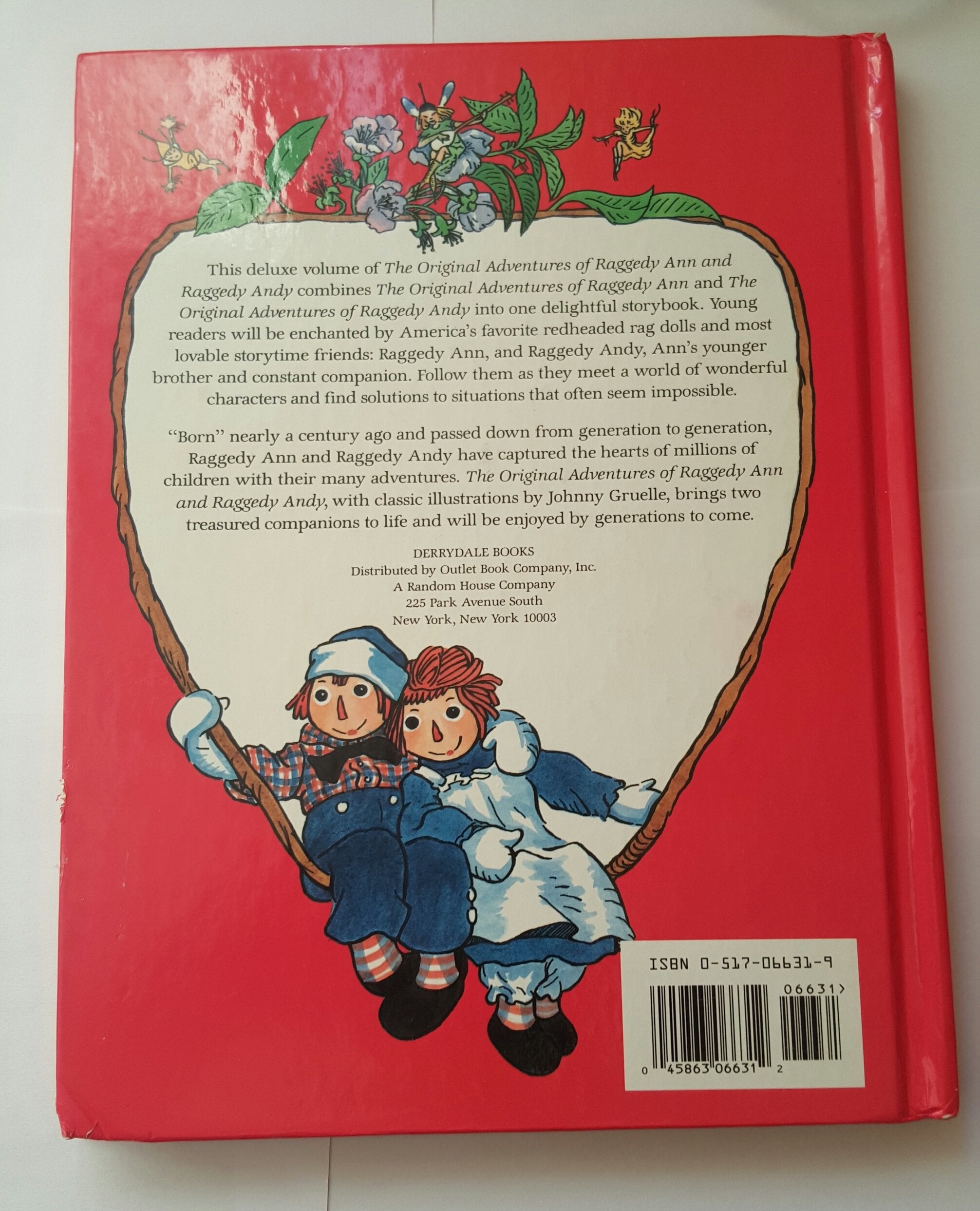 The Original Adventures of Raggedy Ann and Raggedy Andy used book depot