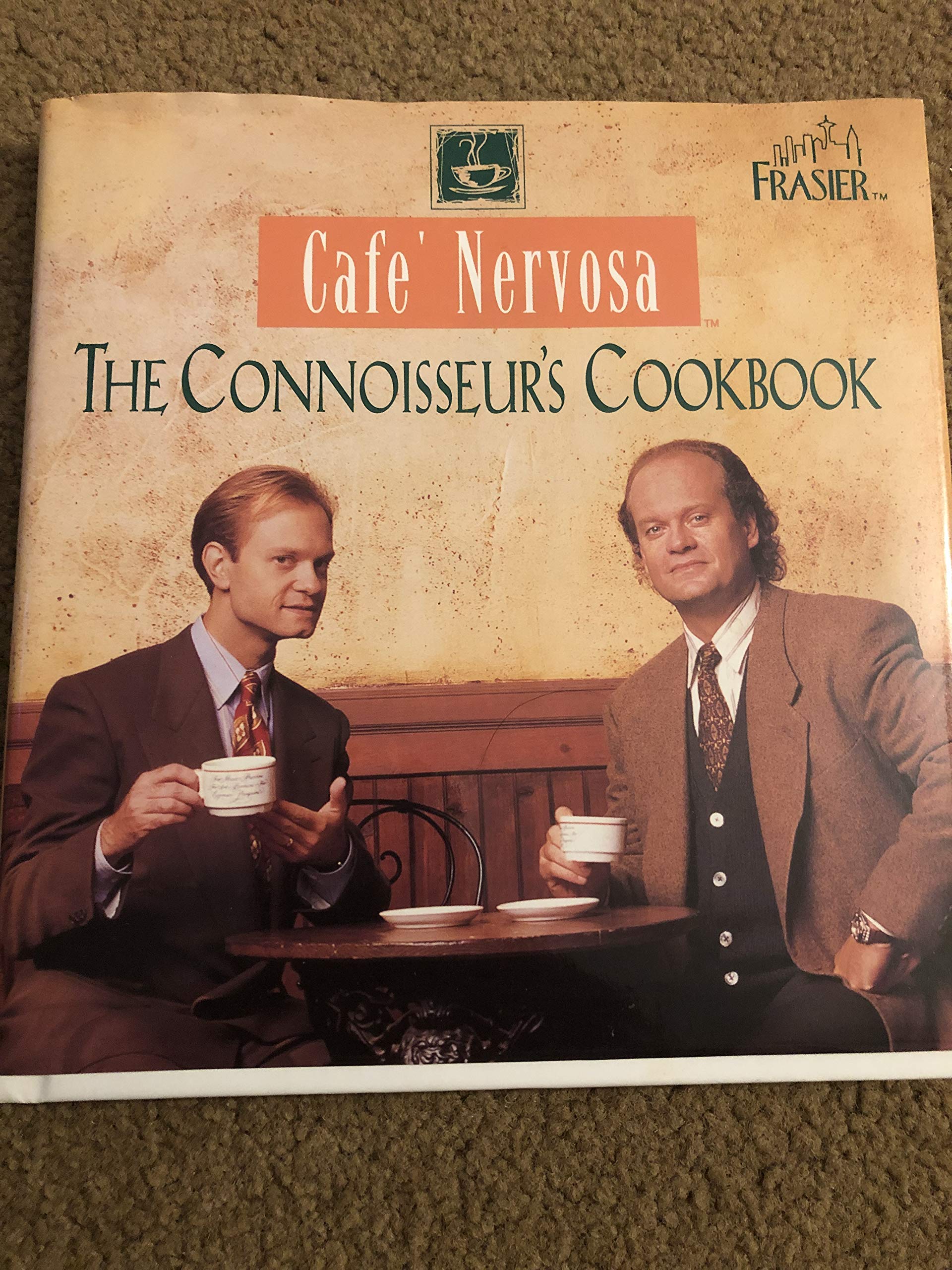 Cafe' Nervosa: The Connoisseur's Cookbook used book depot