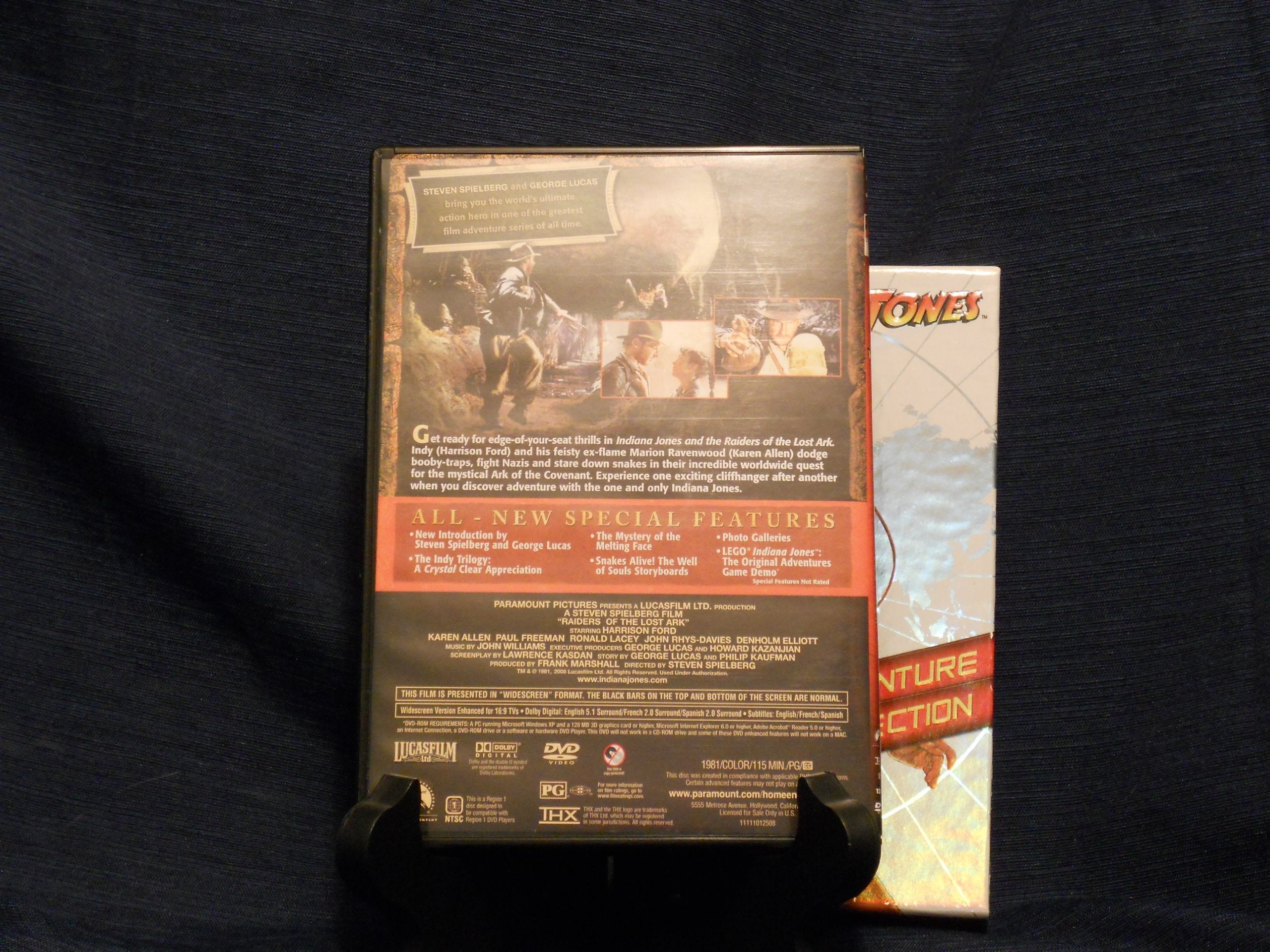 Indiana Jones: The Adventure Collection (Special Editions of Indiana Jones and the Raiders of the Lost Ark / Indiana Jones and the Temple of Doom / Indiana Jones and the Last Crusade) [DVD] used book depot