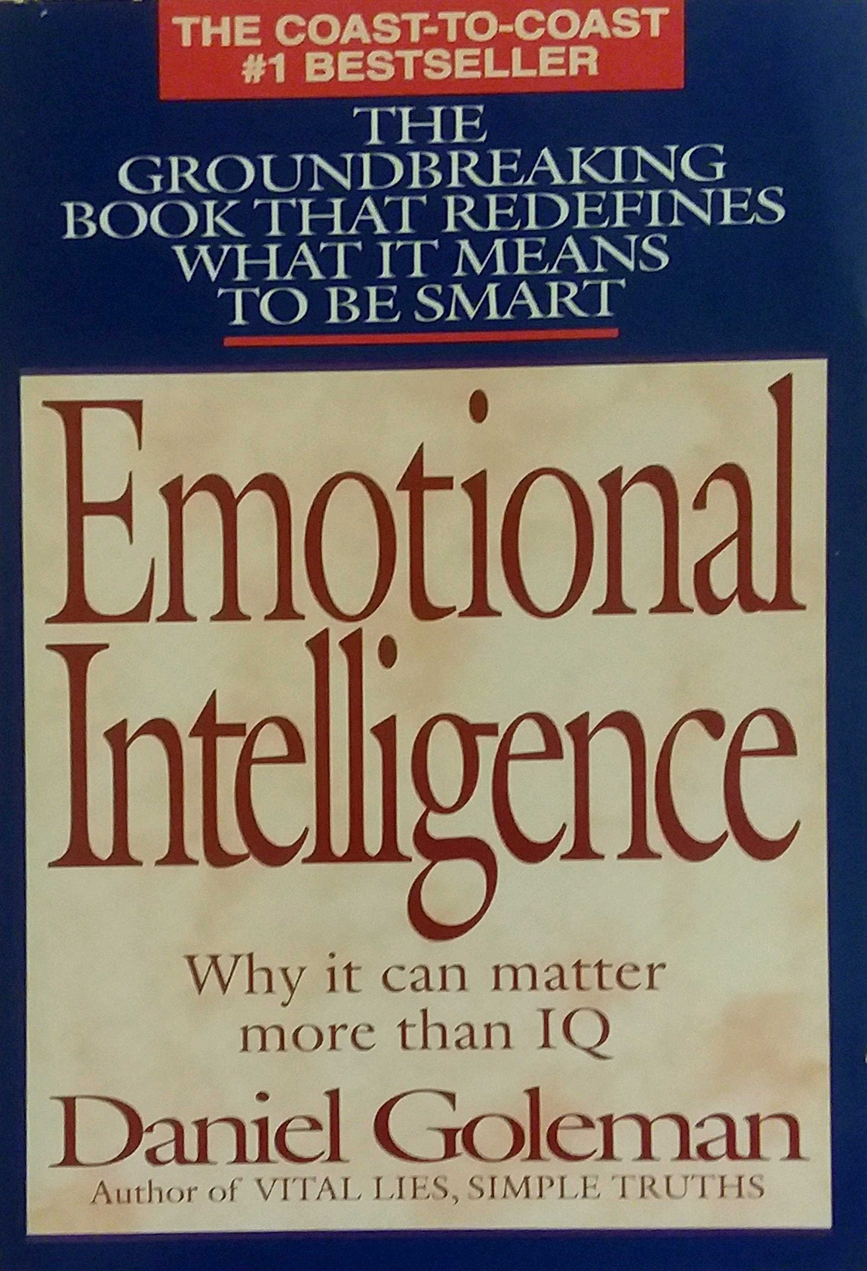 Emotional Intelligence: Why It Can Matter More Than IQ used book depot