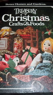 Better Homes and Gardens Treasury of Christmas Crafts & Foods used book depot